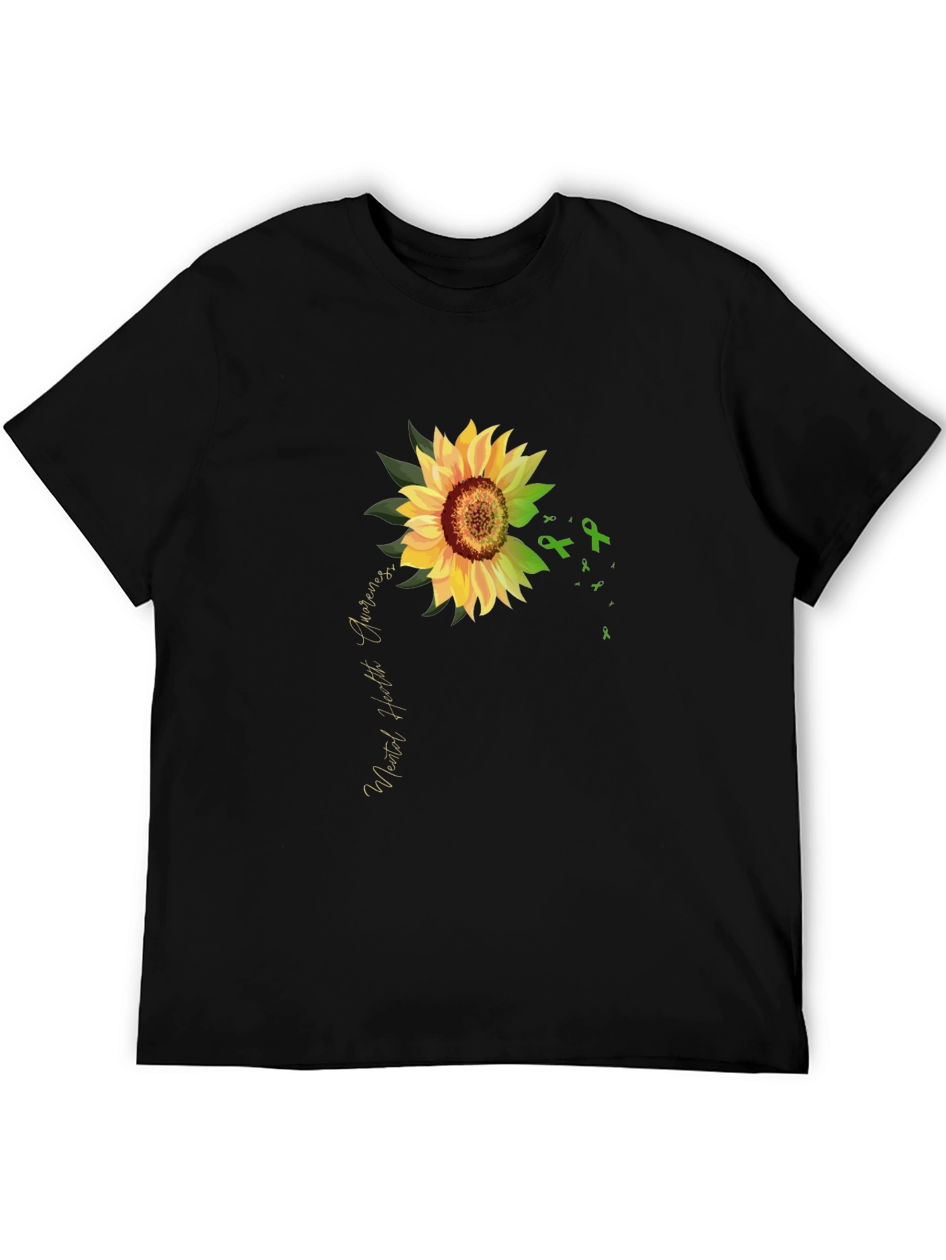 Mental Health Awareness Sunflower T-Shirt