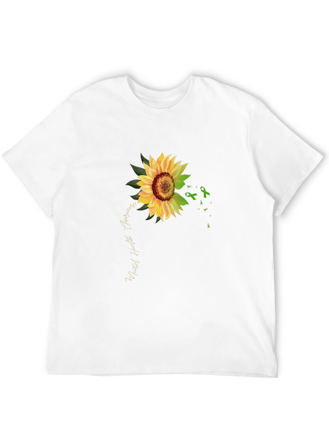 Mental Health Awareness Sunflower T-Shirt