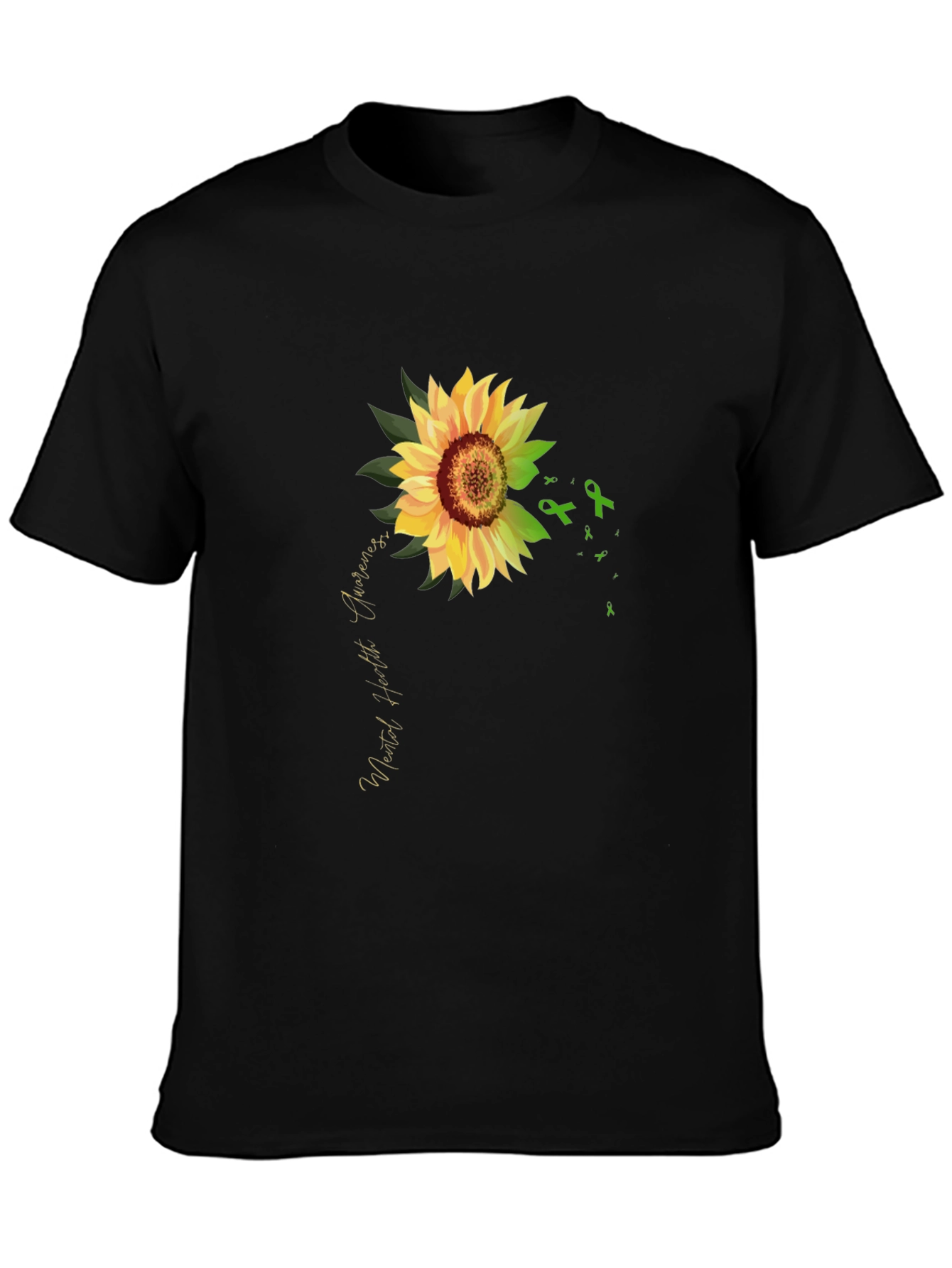 Mental Health Awareness Sunflower T-Shirt