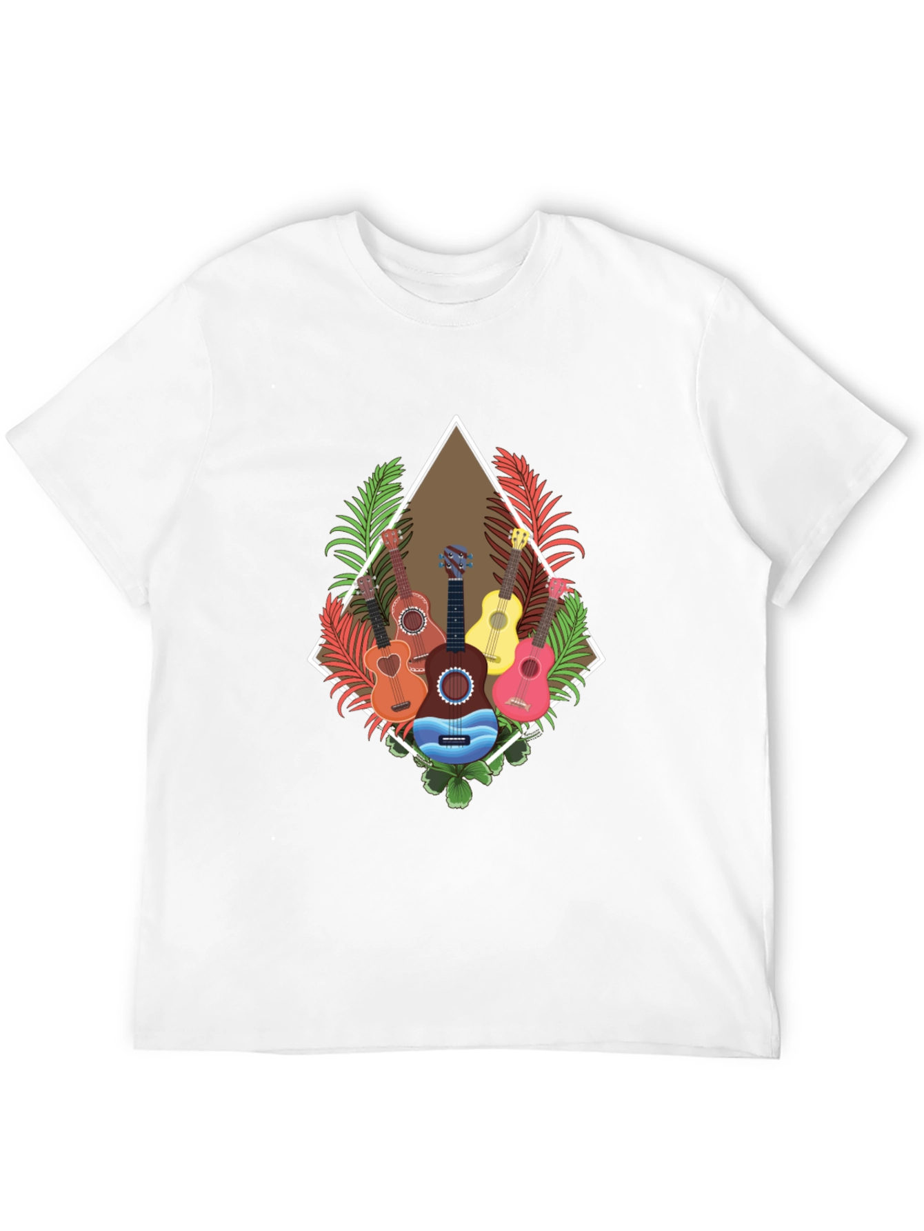 Tropical Guitar T-Shirt: Island Style
