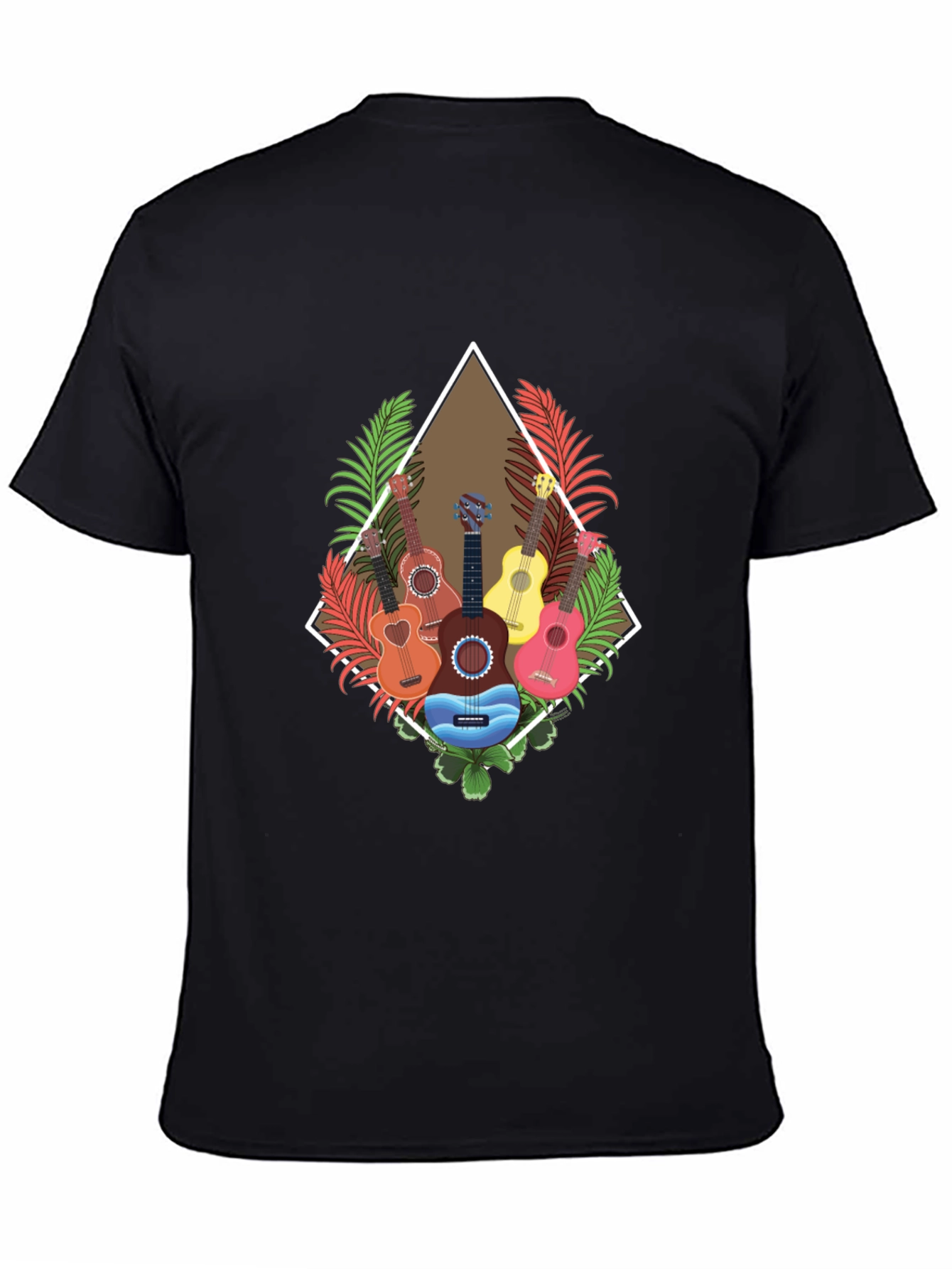Tropical Guitar T-Shirt: Island Style