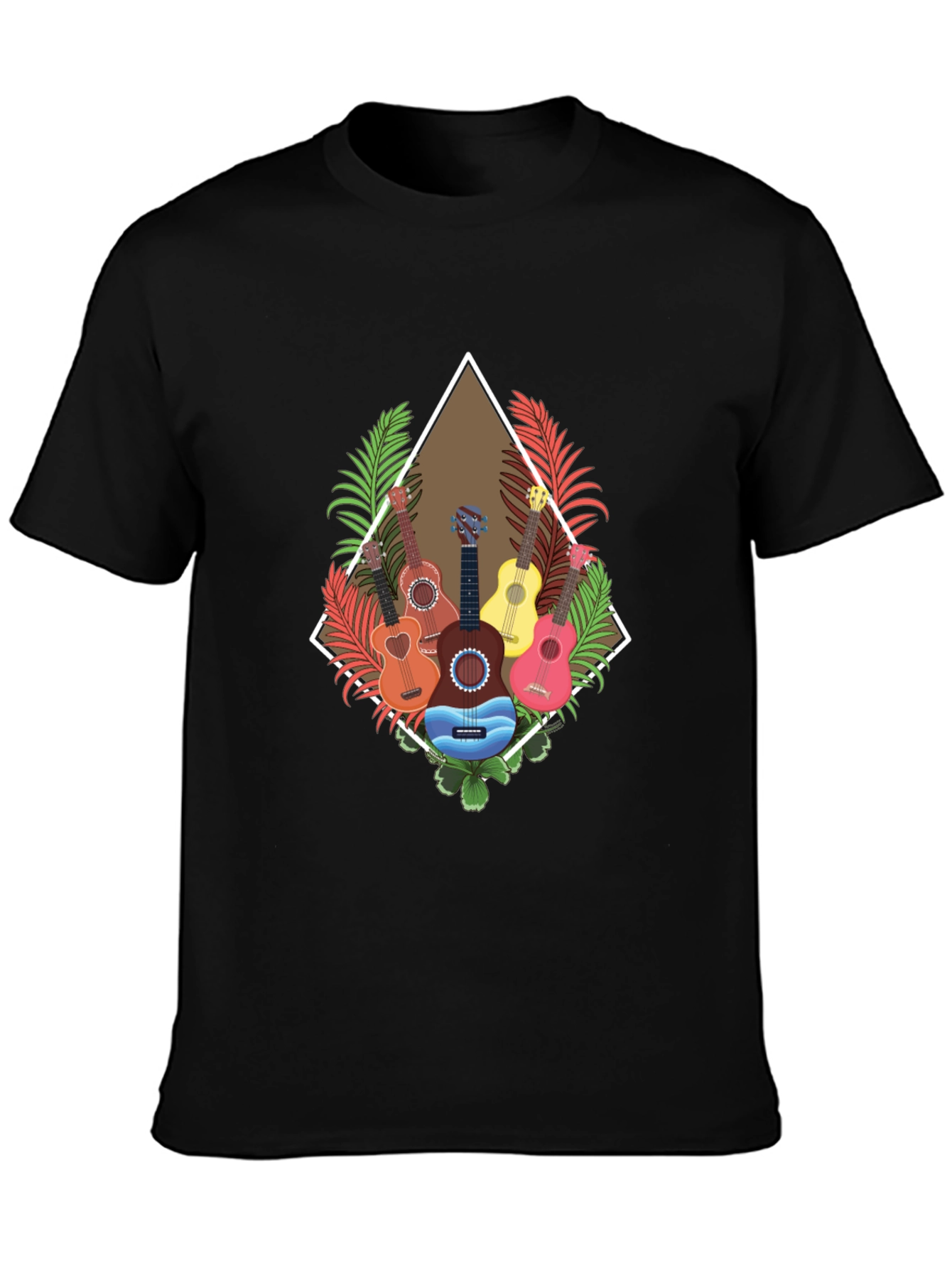 Tropical Guitar T-Shirt: Island Style