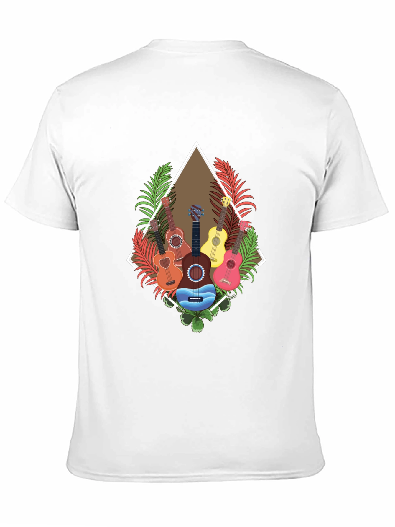 Tropical Guitar T-Shirt: Island Style
