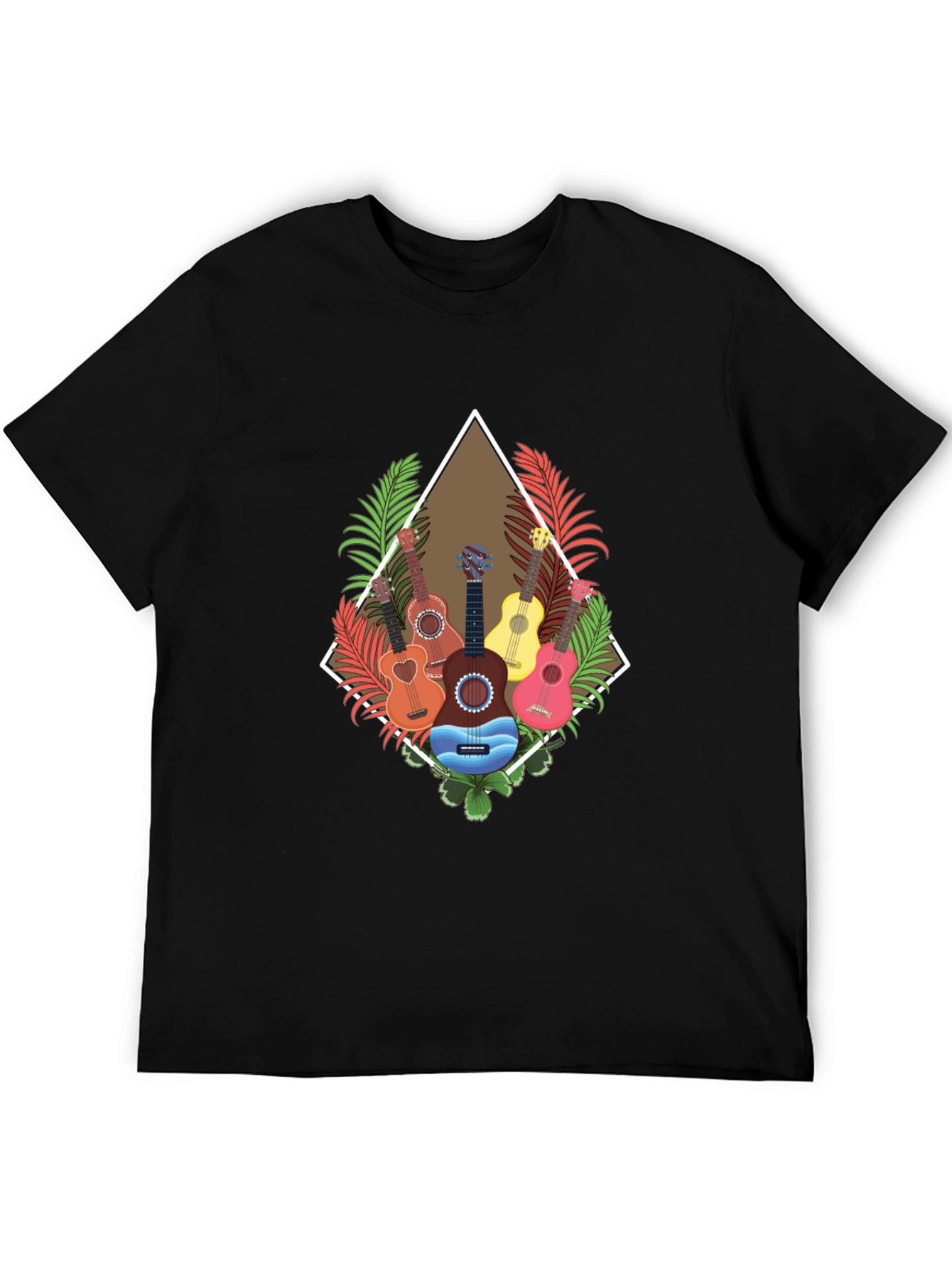 Tropical Guitar T-Shirt: Island Style