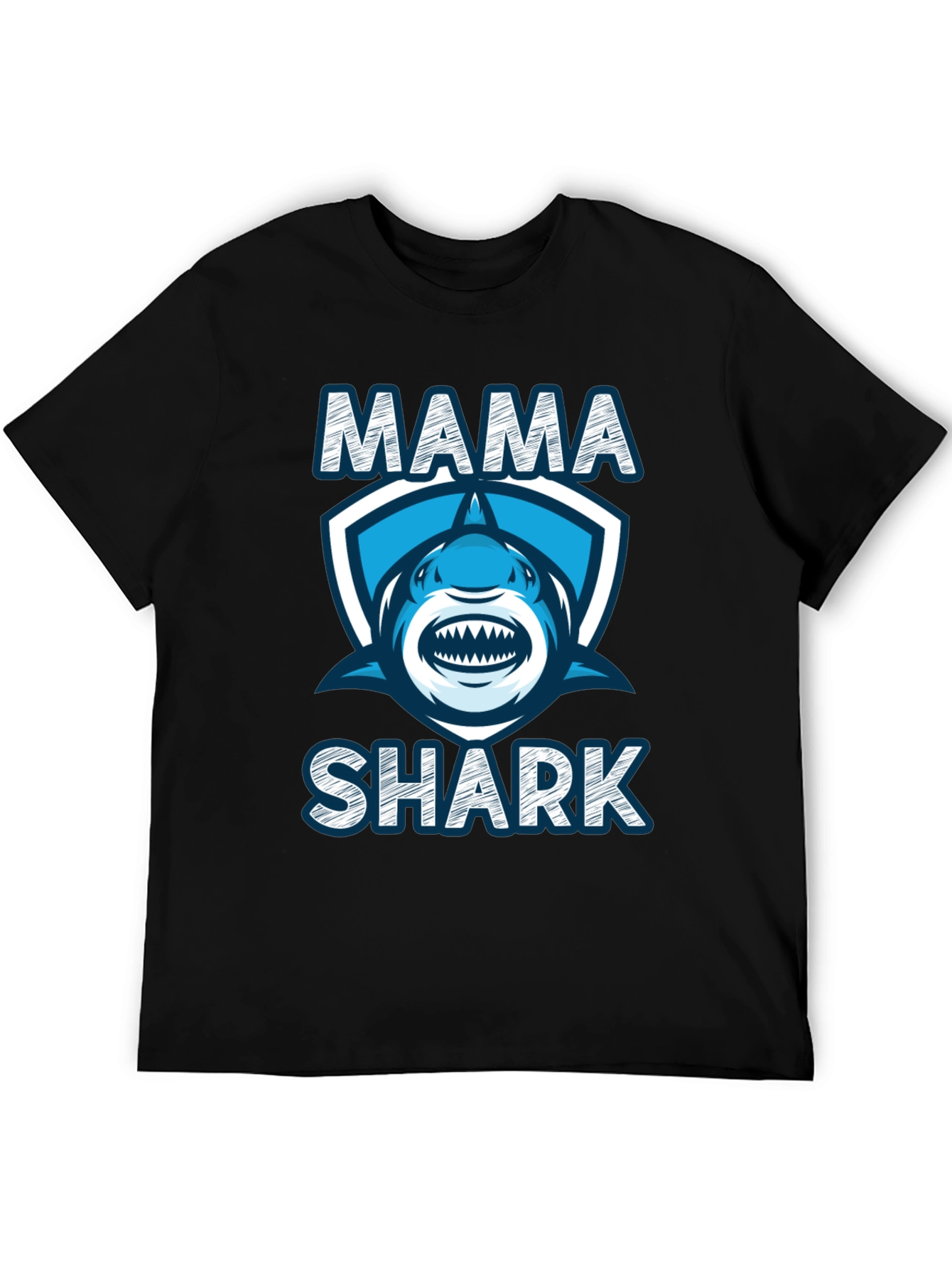 Mama Shark T-Shirt - Fun Family Apparel