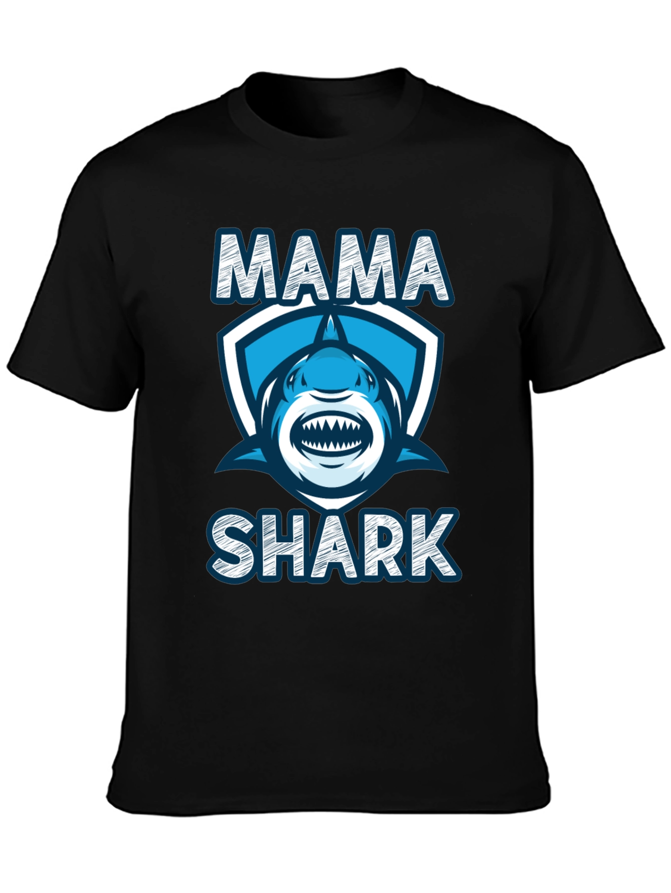 Mama Shark T-Shirt - Fun Family Apparel