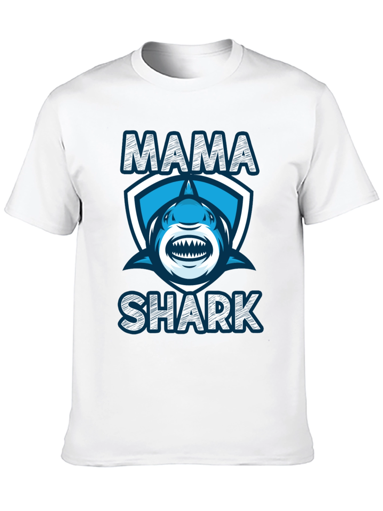 Mama Shark T-Shirt - Fun Family Apparel