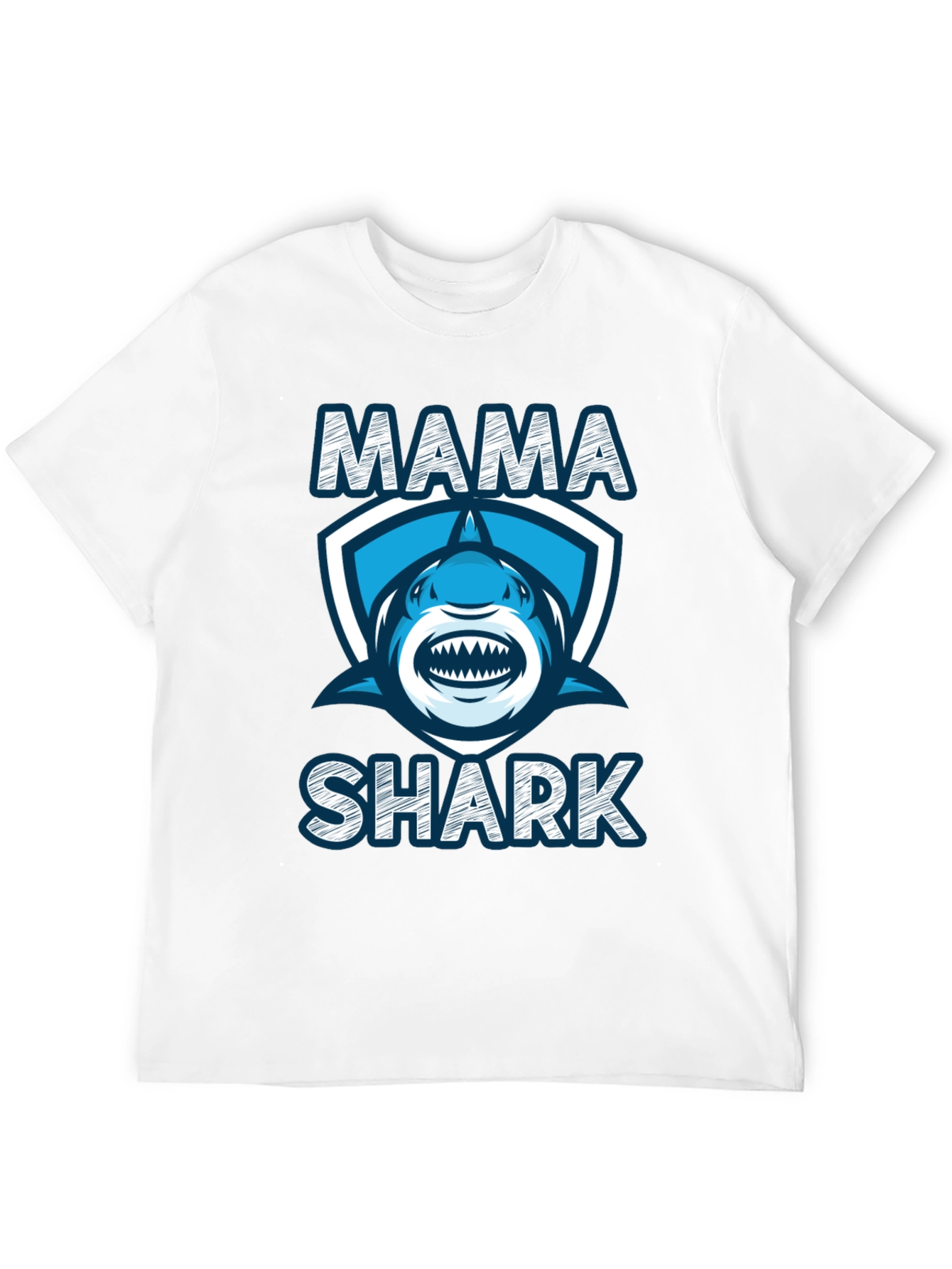 Mama Shark T-Shirt - Fun Family Apparel