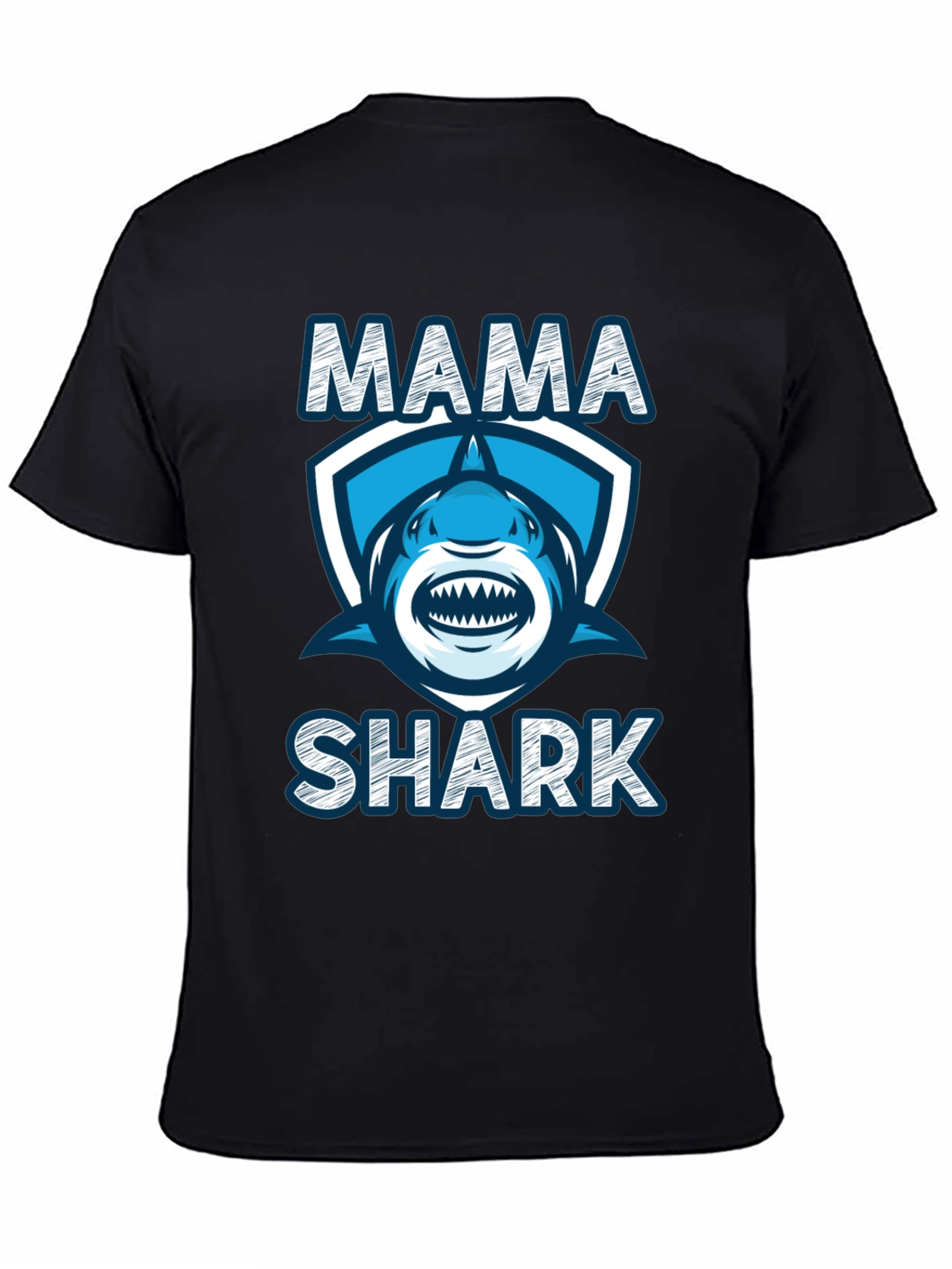 Mama Shark T-Shirt - Fun Family Apparel