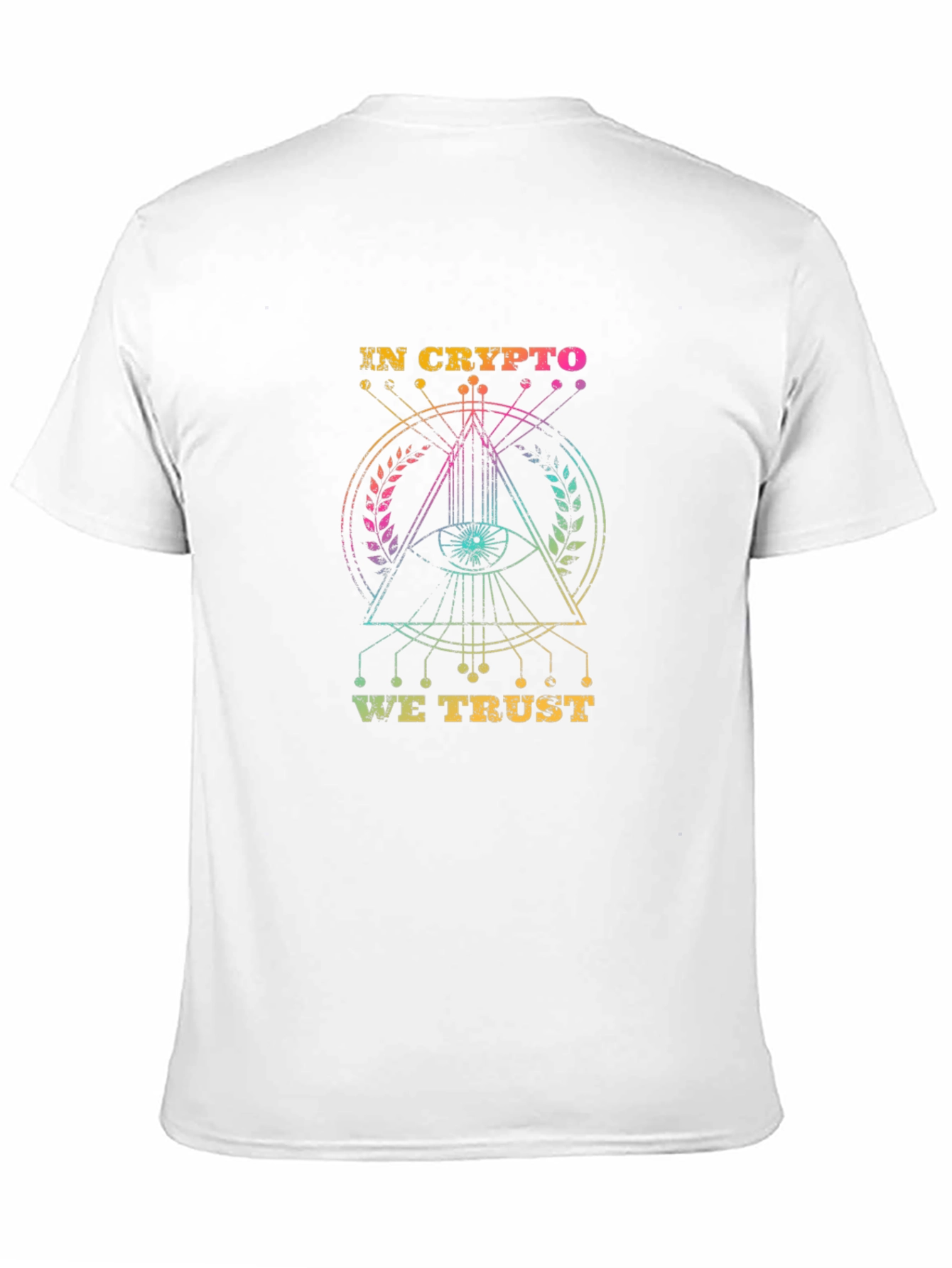 In Crypto We Trust Graphic T-Shirt - Black