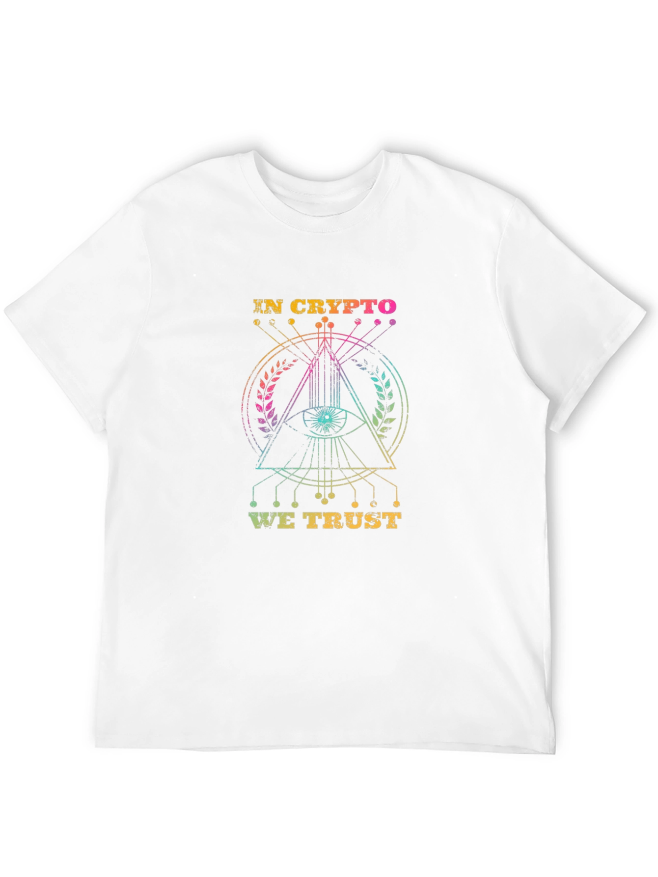 In Crypto We Trust Graphic T-Shirt - Black