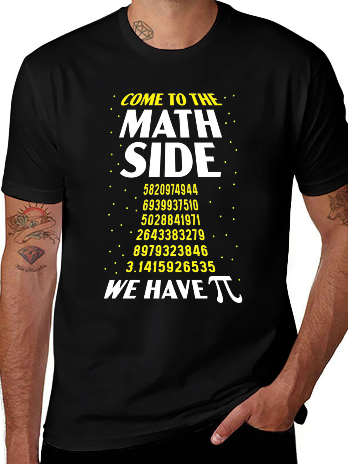 Come to the Math Side Pi T-Shirt
