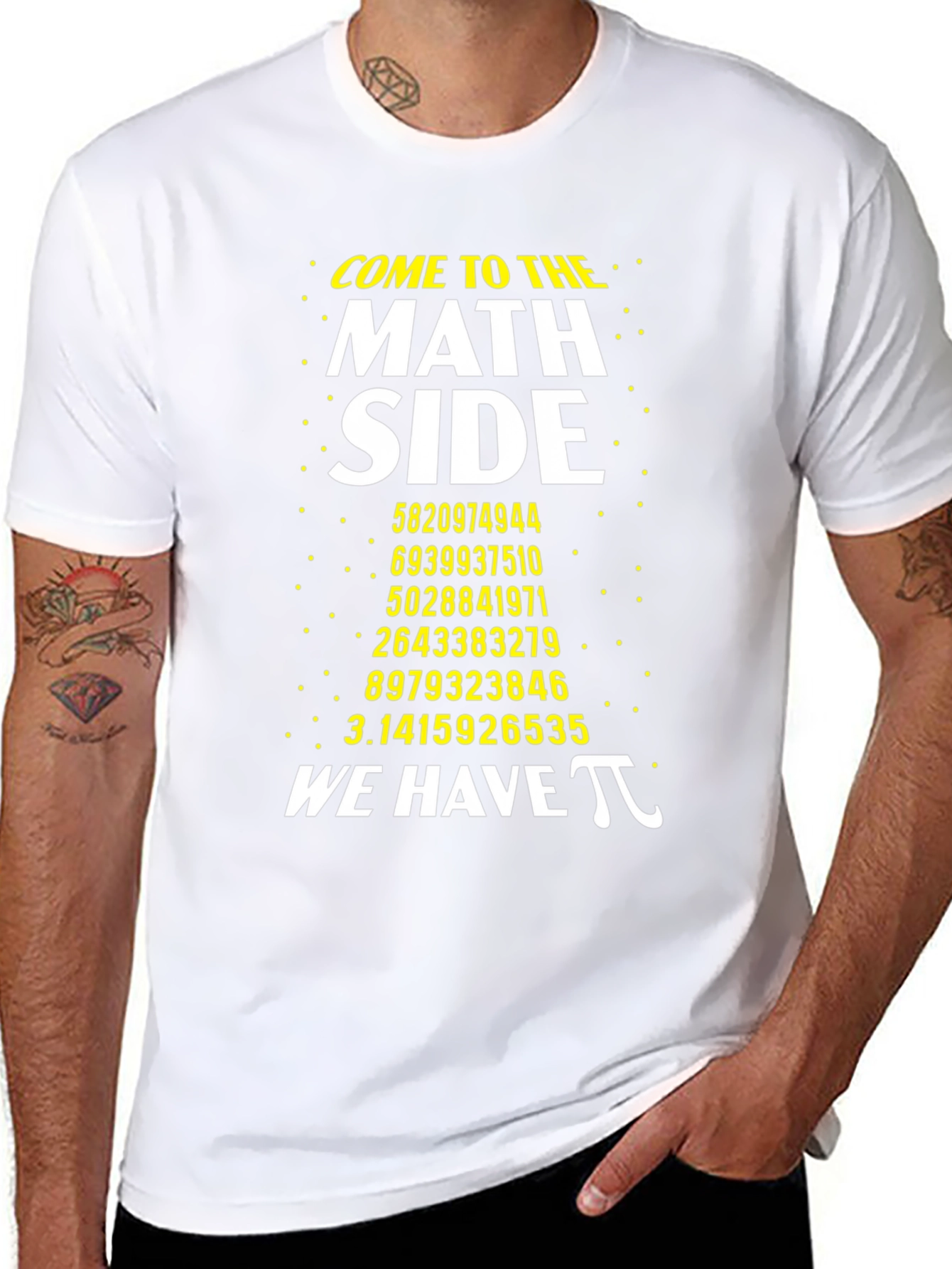 Come to the Math Side Pi T-Shirt