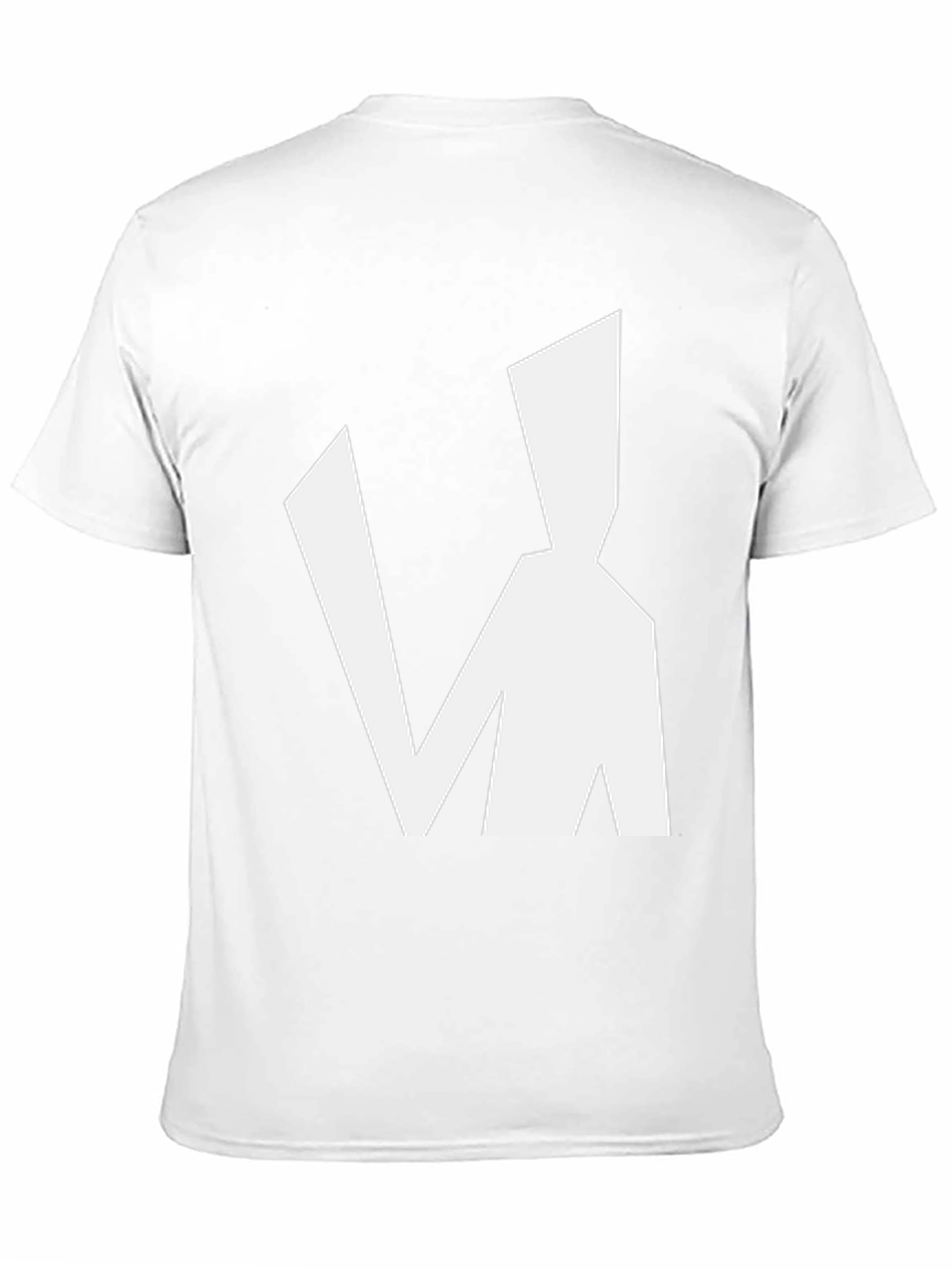 Abstract Man Graphic Black T-Shirt