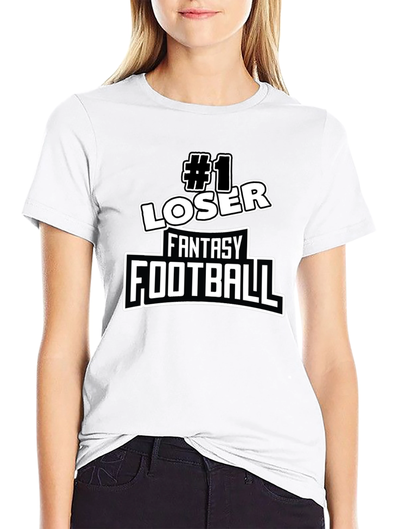 #1 Loser Fantasy Football T-Shirt - Novelty Graphic Tee