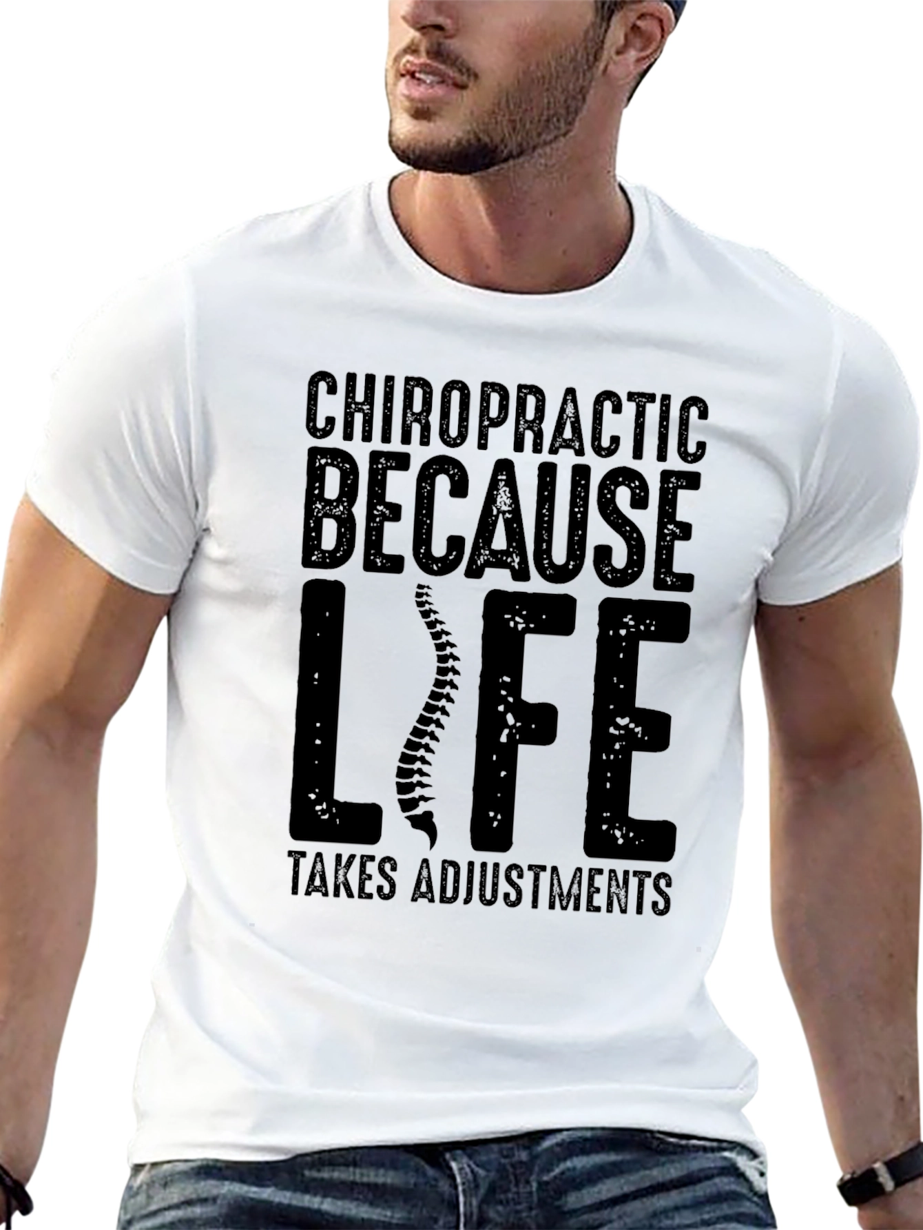 Chiropractic Life Adjustment T-Shirt