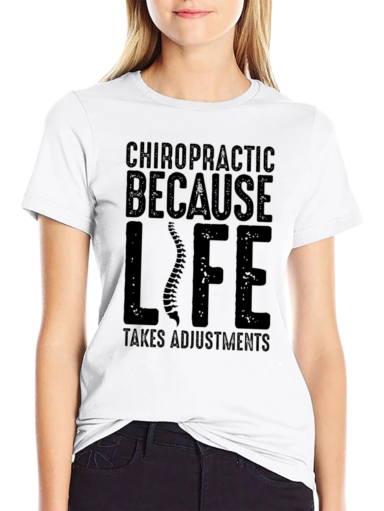 Chiropractic Life Adjustment T-Shirt