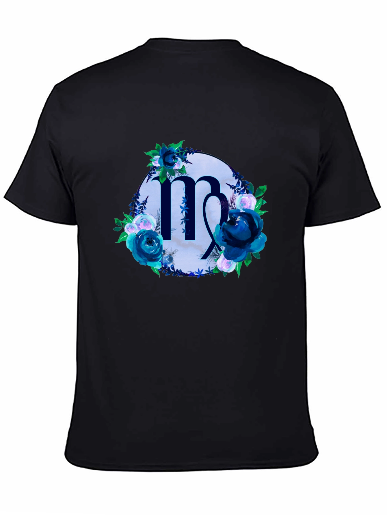 Virgo Zodiac Floral T-Shirt