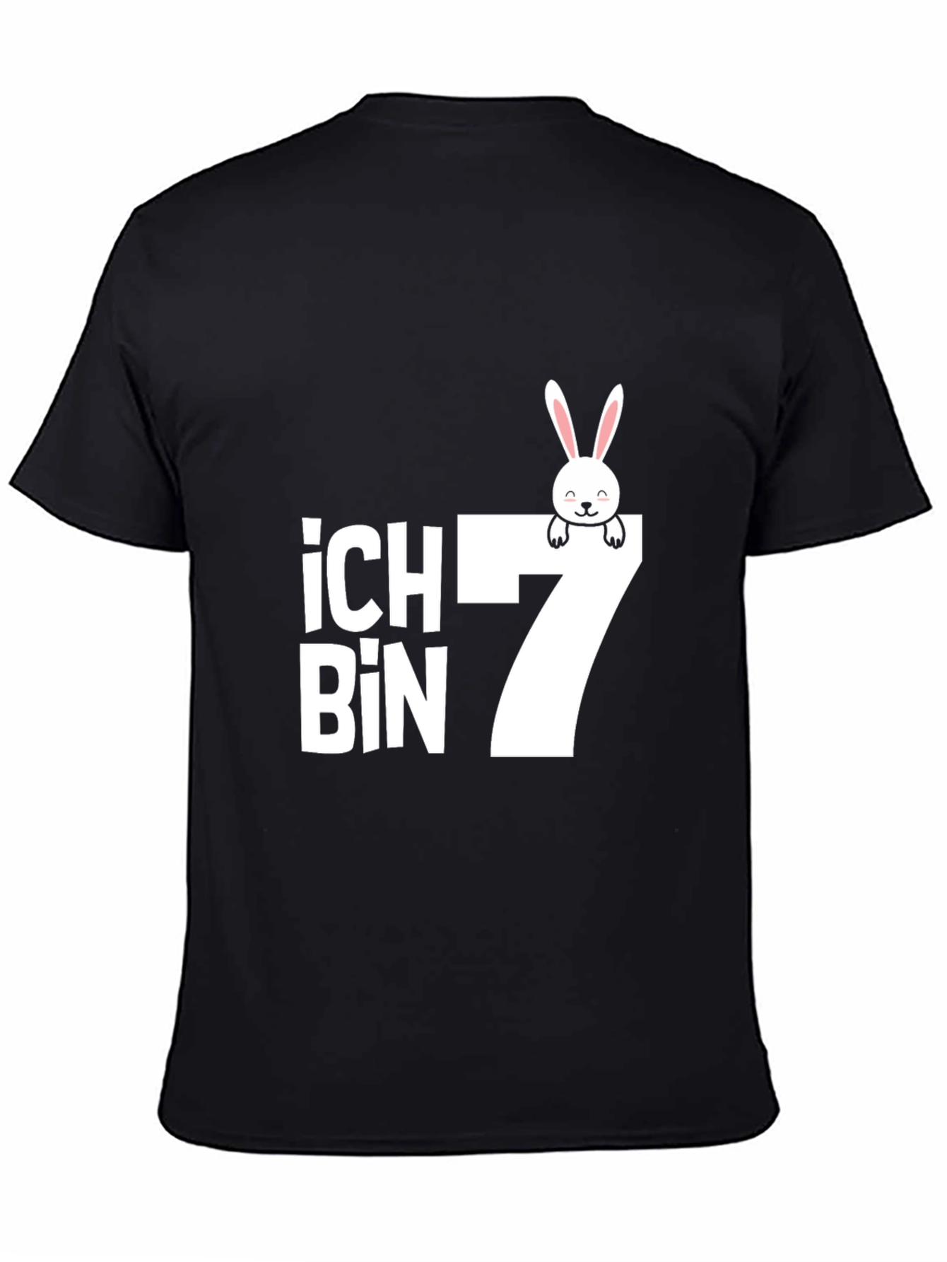 Ich Bin 7 Birthday Bunny T-Shirt