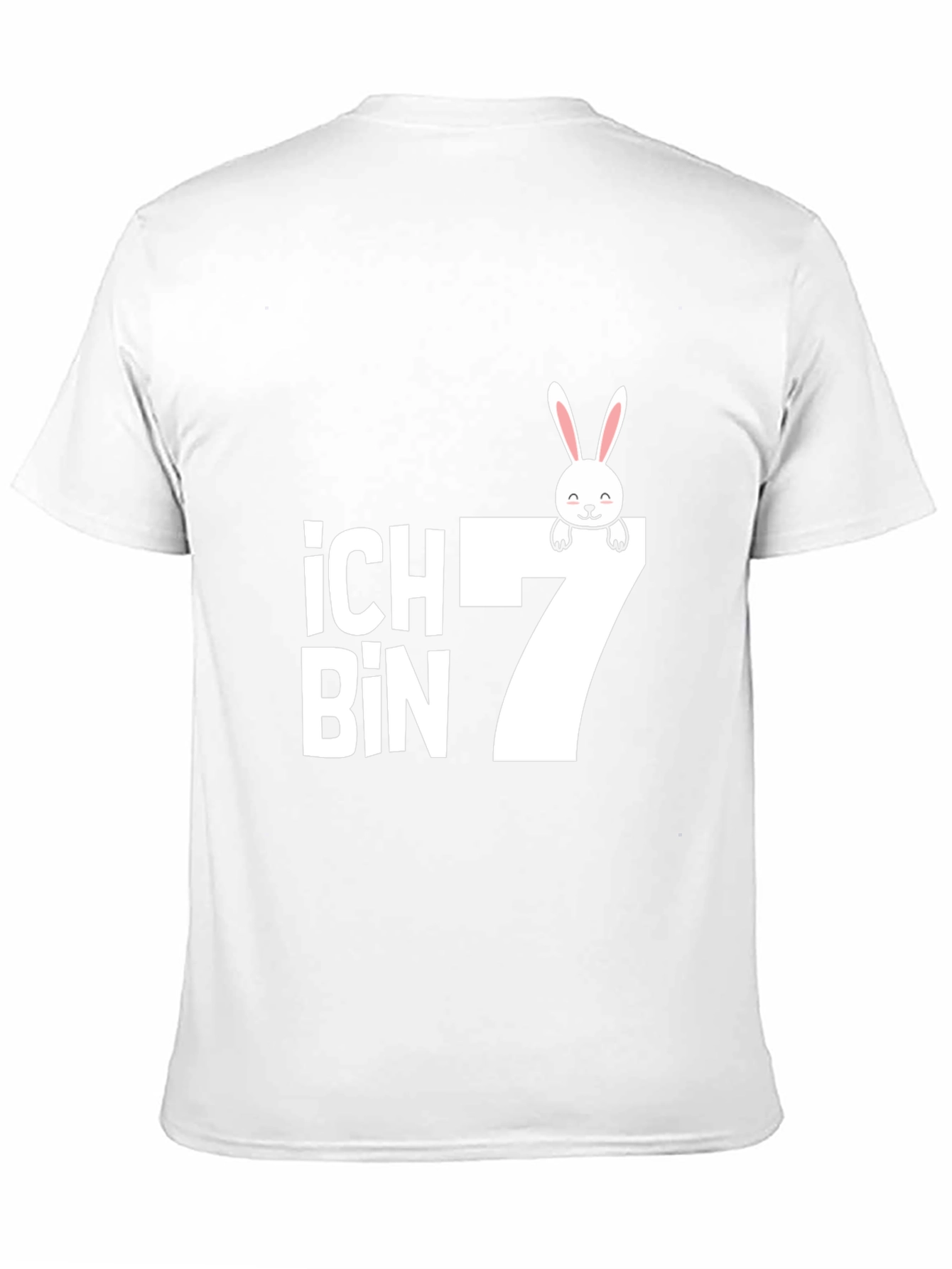 Ich Bin 7 Birthday Bunny T-Shirt