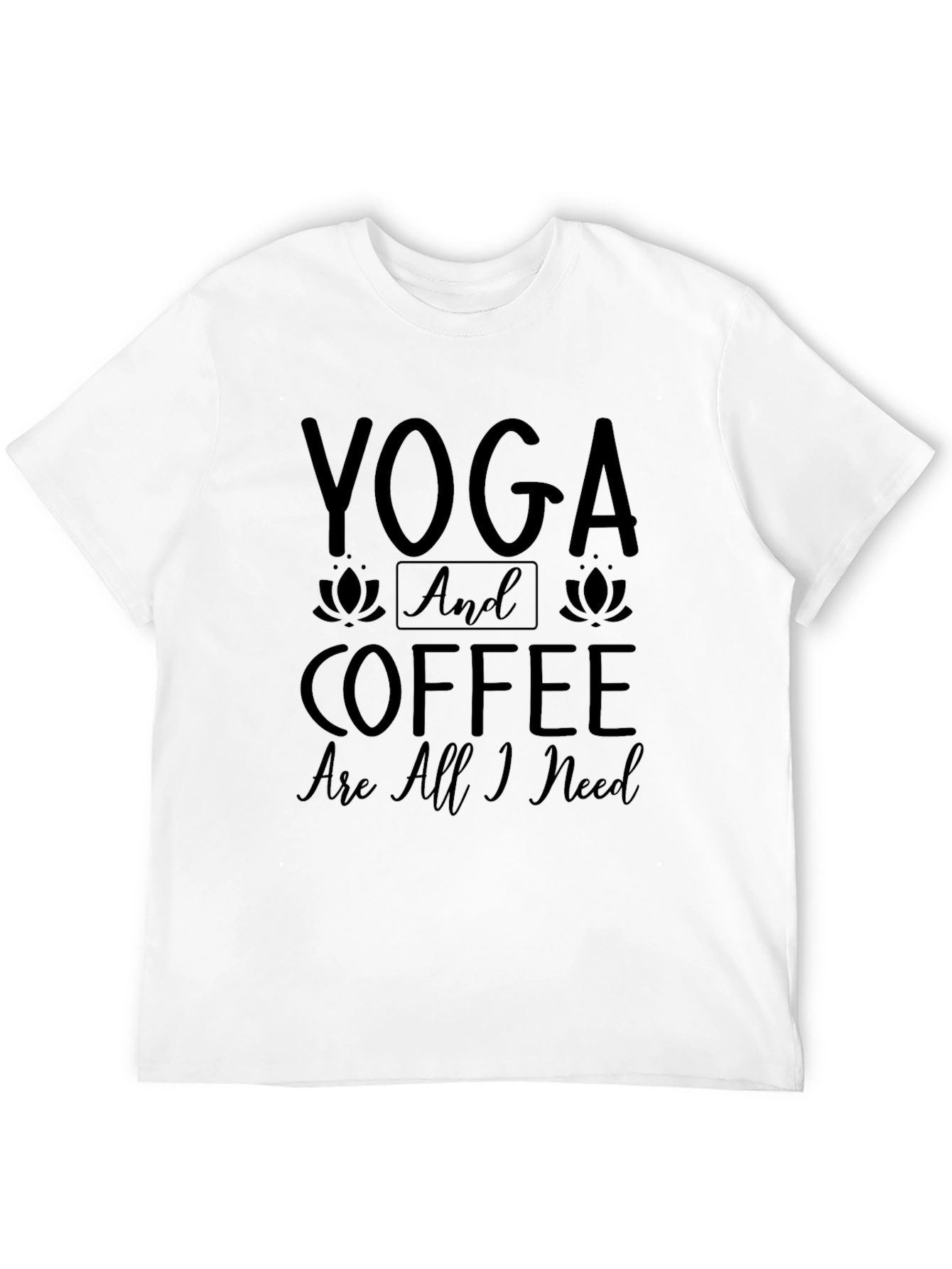 Yoga & Coffee T-Shirt: The Perfect Balance!