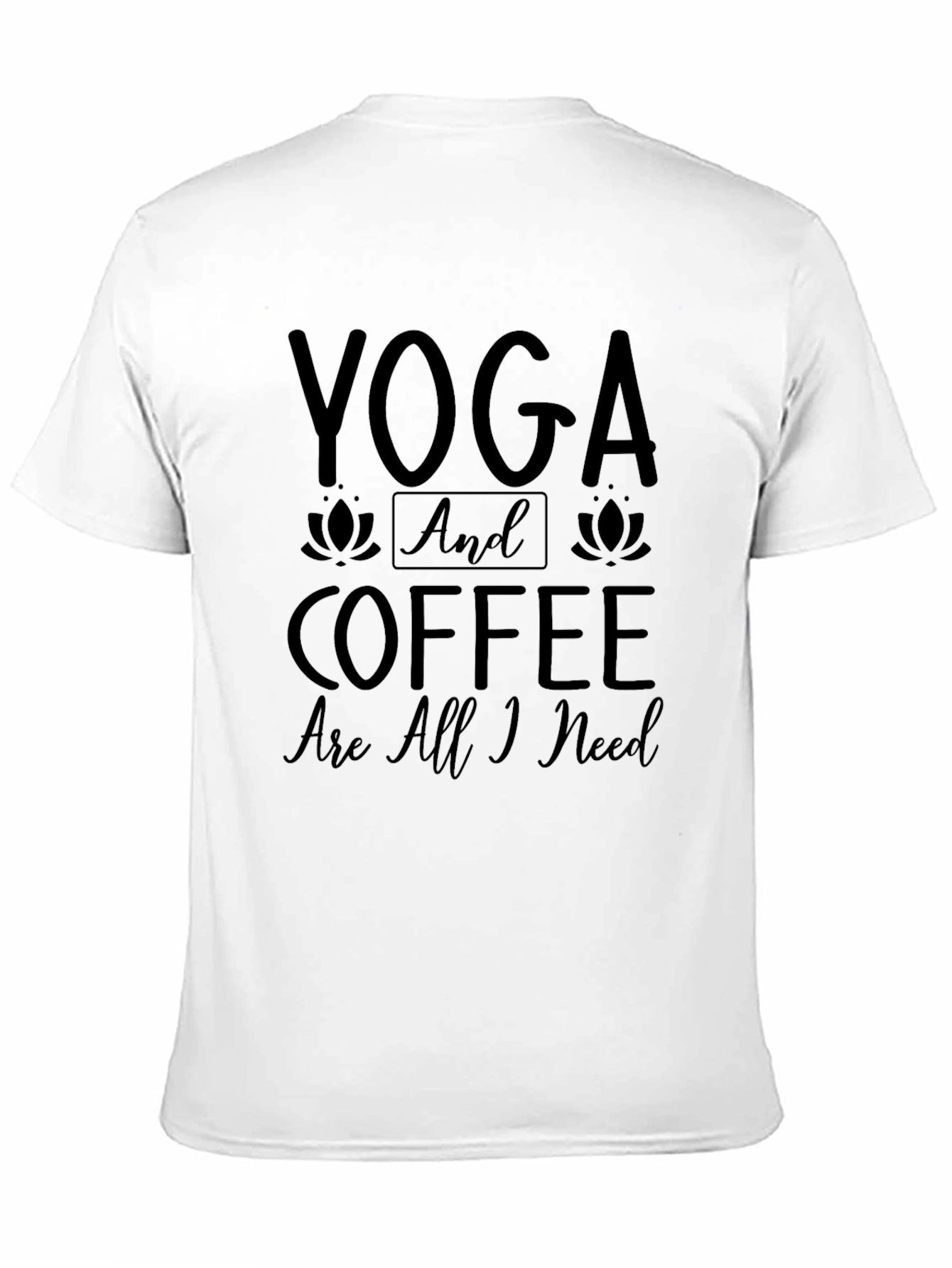 Yoga & Coffee T-Shirt: The Perfect Balance!