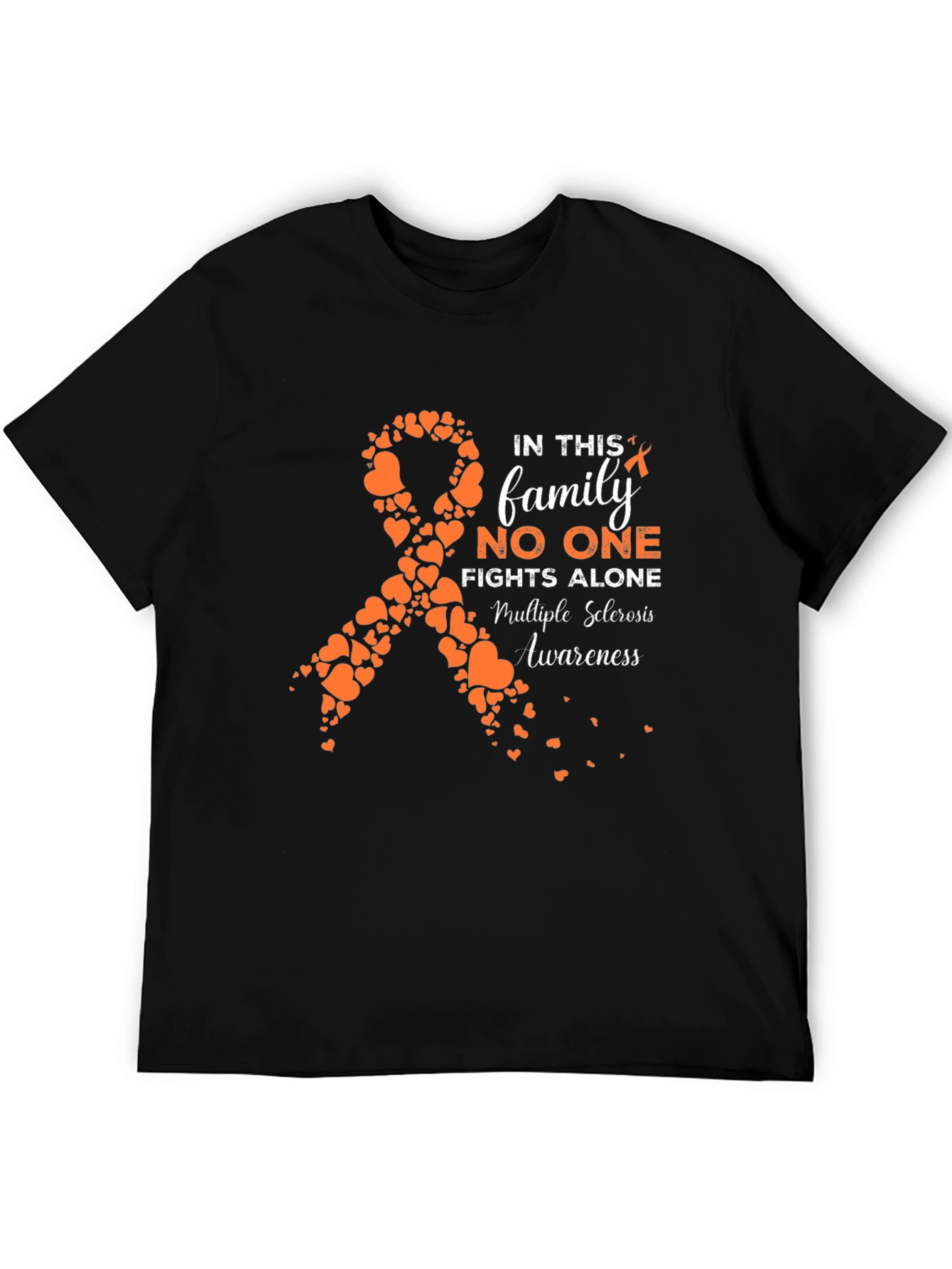 Multiple Sclerosis Awareness Ribbon Graphic Tee