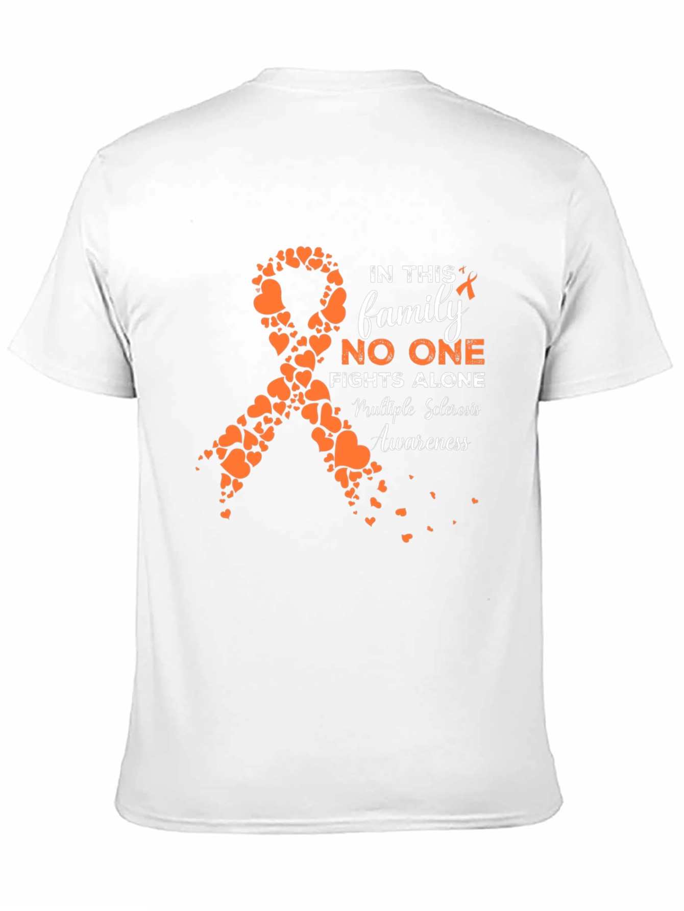 Multiple Sclerosis Awareness Ribbon Graphic Tee