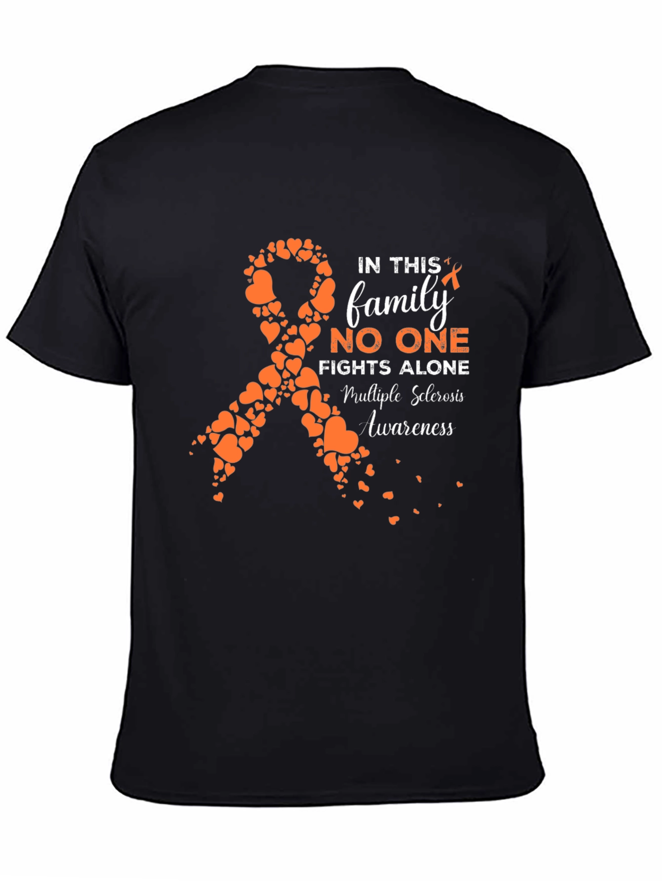 Multiple Sclerosis Awareness Ribbon Graphic Tee