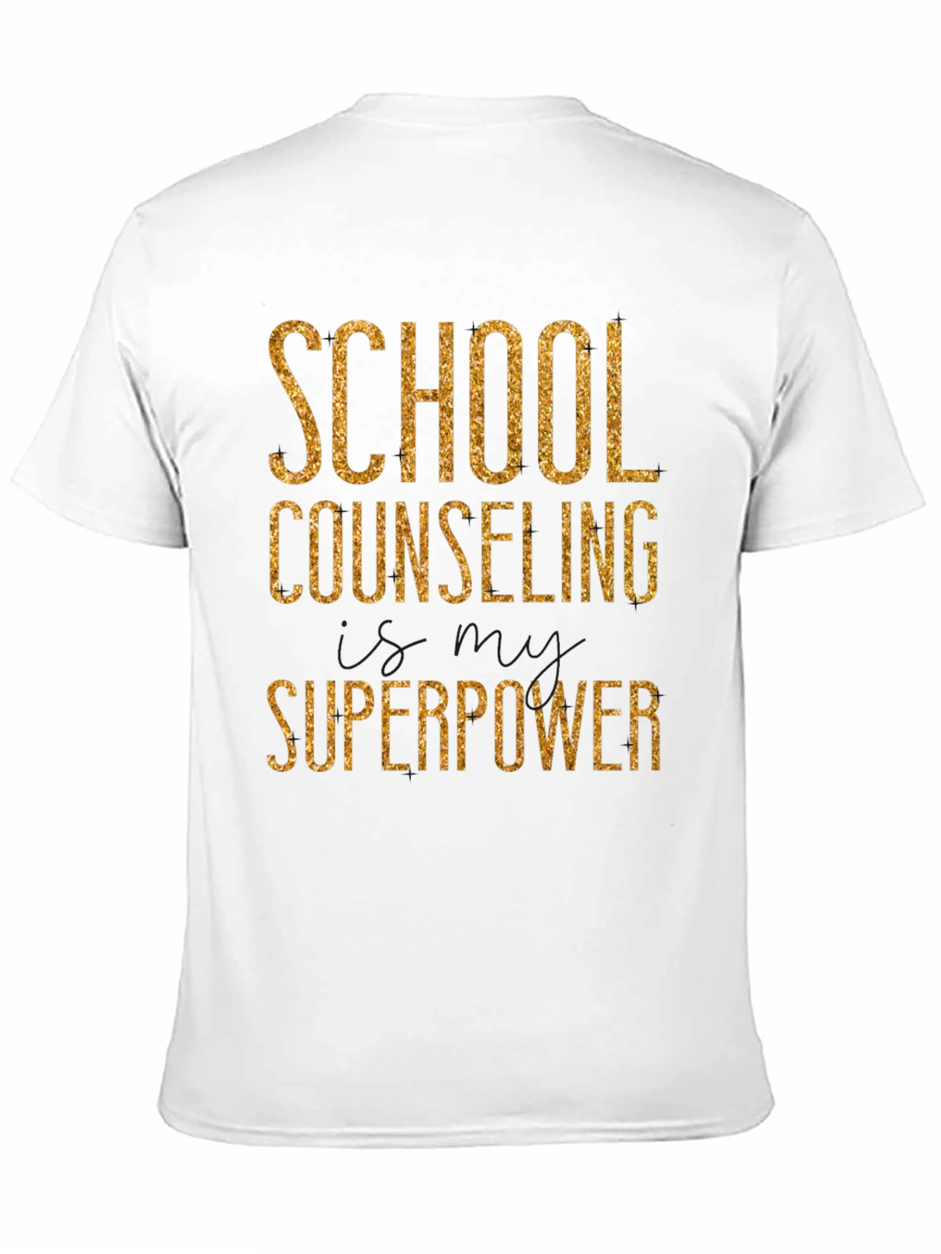 School Counseling Superpower Graphic Tee