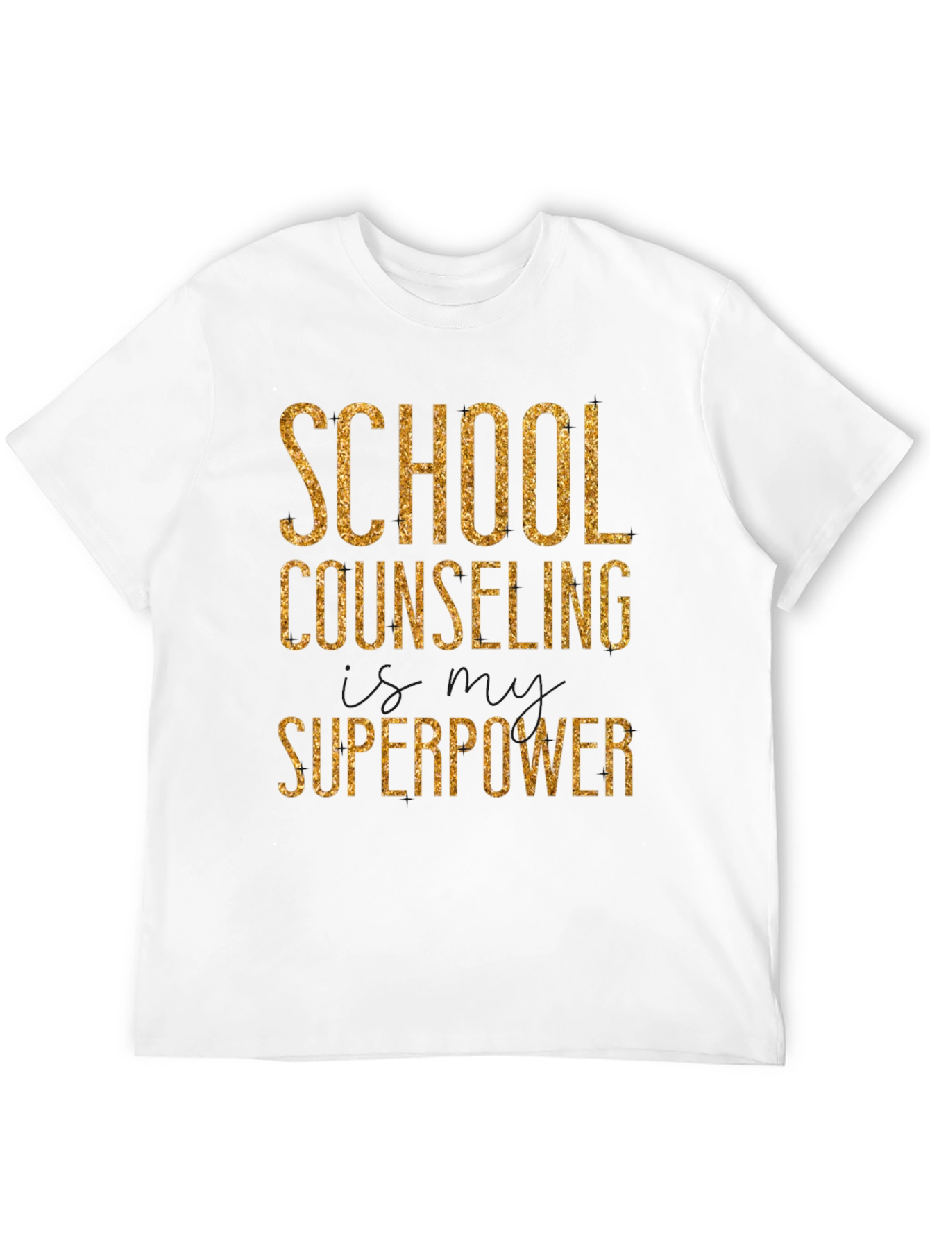 School Counseling Superpower Graphic Tee