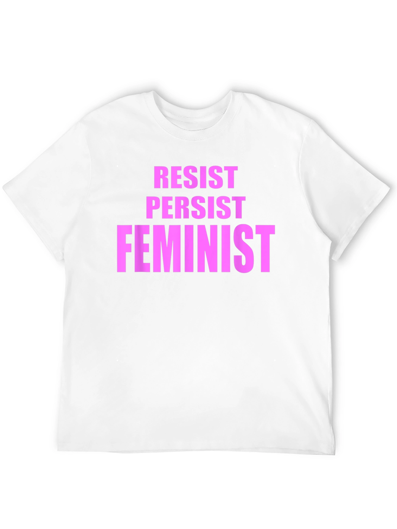 Resist Persist Feminist Graphic T-Shirt