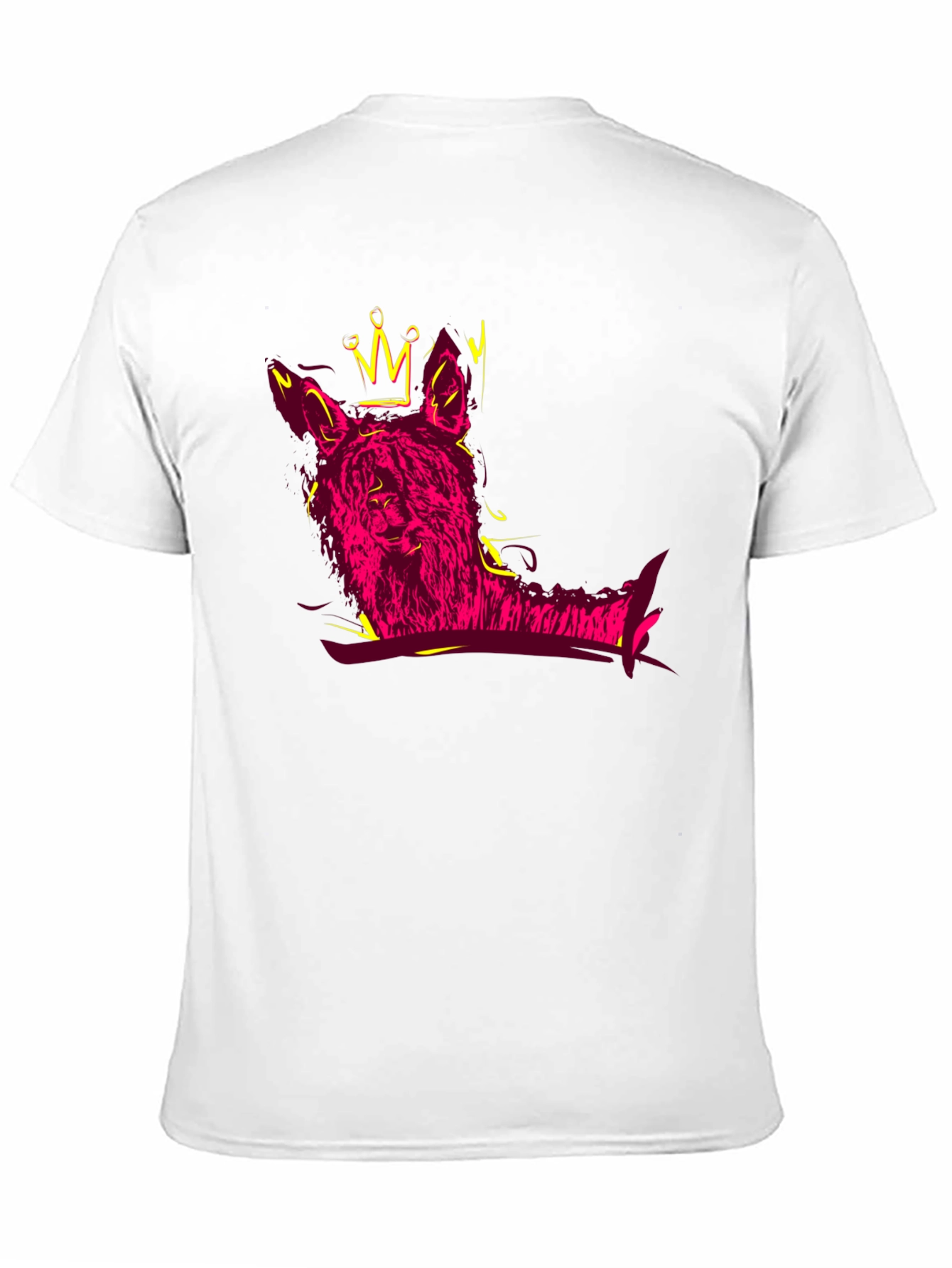 Alpaca King Graphic Tee - Stylish Crew Neck T-Shirt