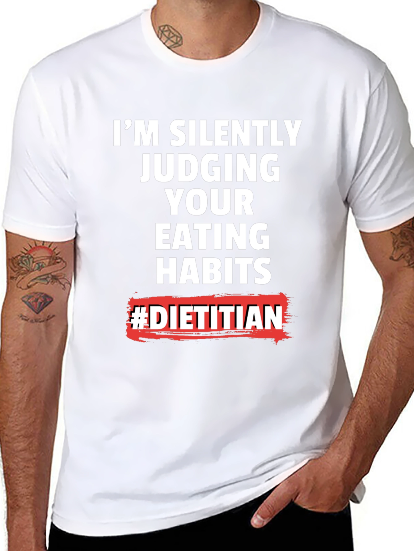 Dietitian Humor Graphic T-Shirt
