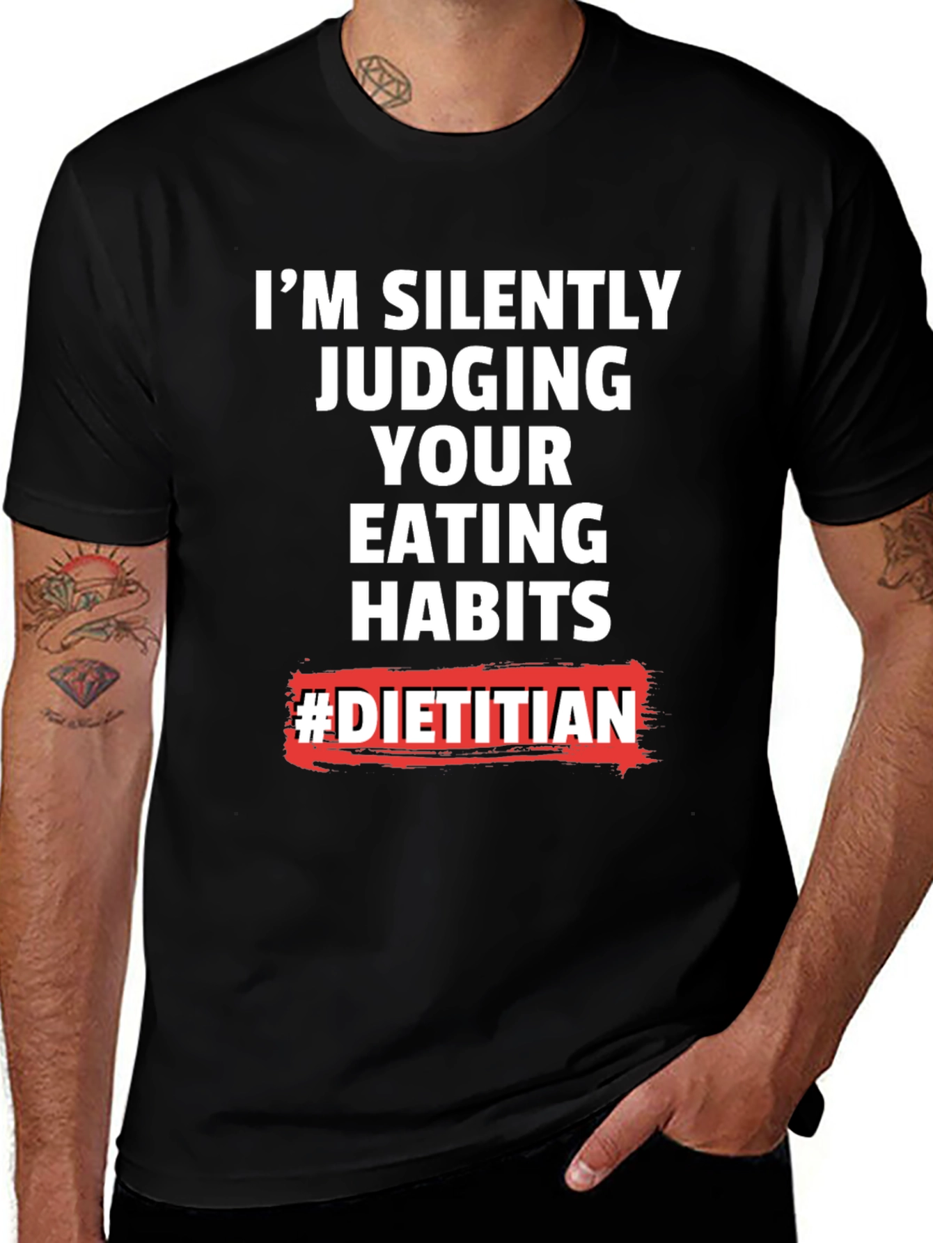 Dietitian Humor Graphic T-Shirt