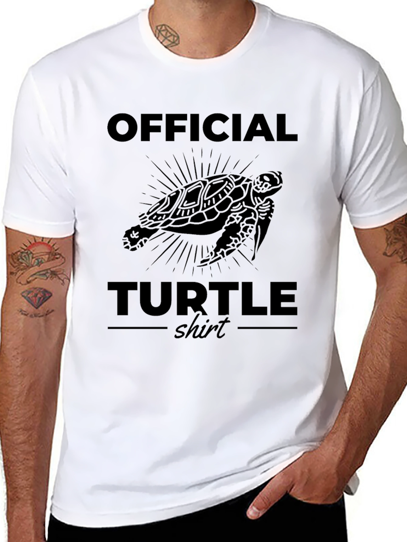 Official Turtle Shirt - Black Tee