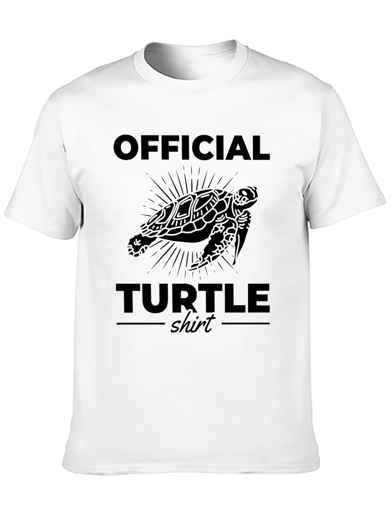 Official Turtle Shirt - Black Tee