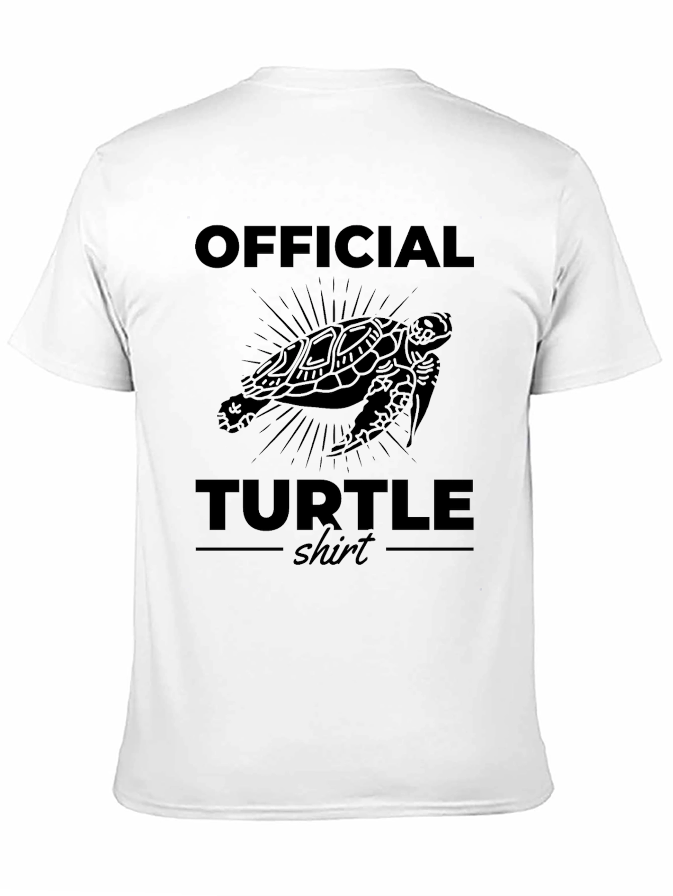 Official Turtle Shirt - Black Tee