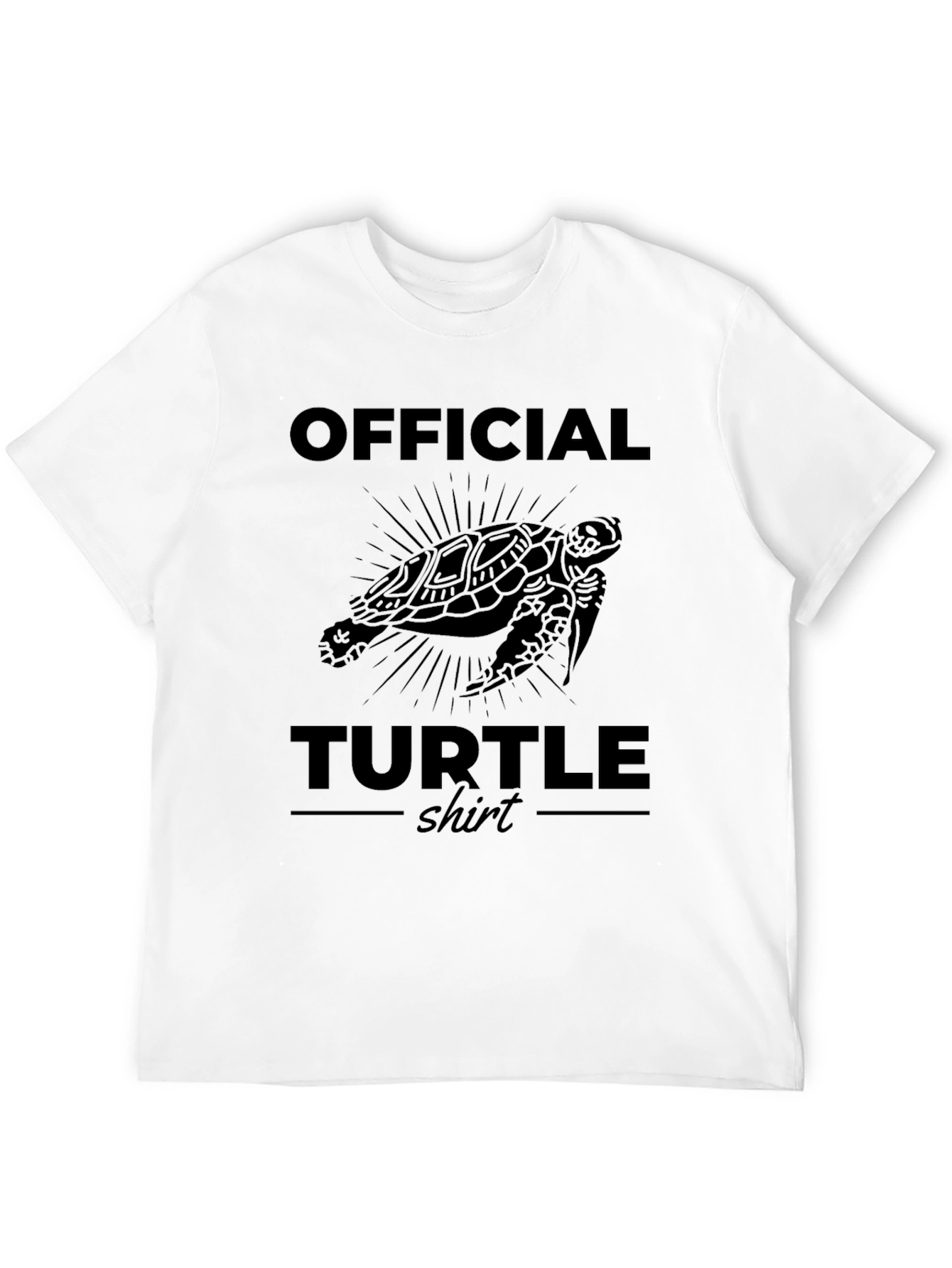 Official Turtle Shirt - Black Tee
