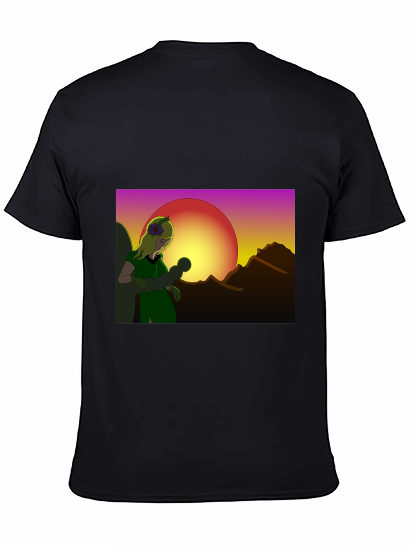 Sunset Mother & Child Tee