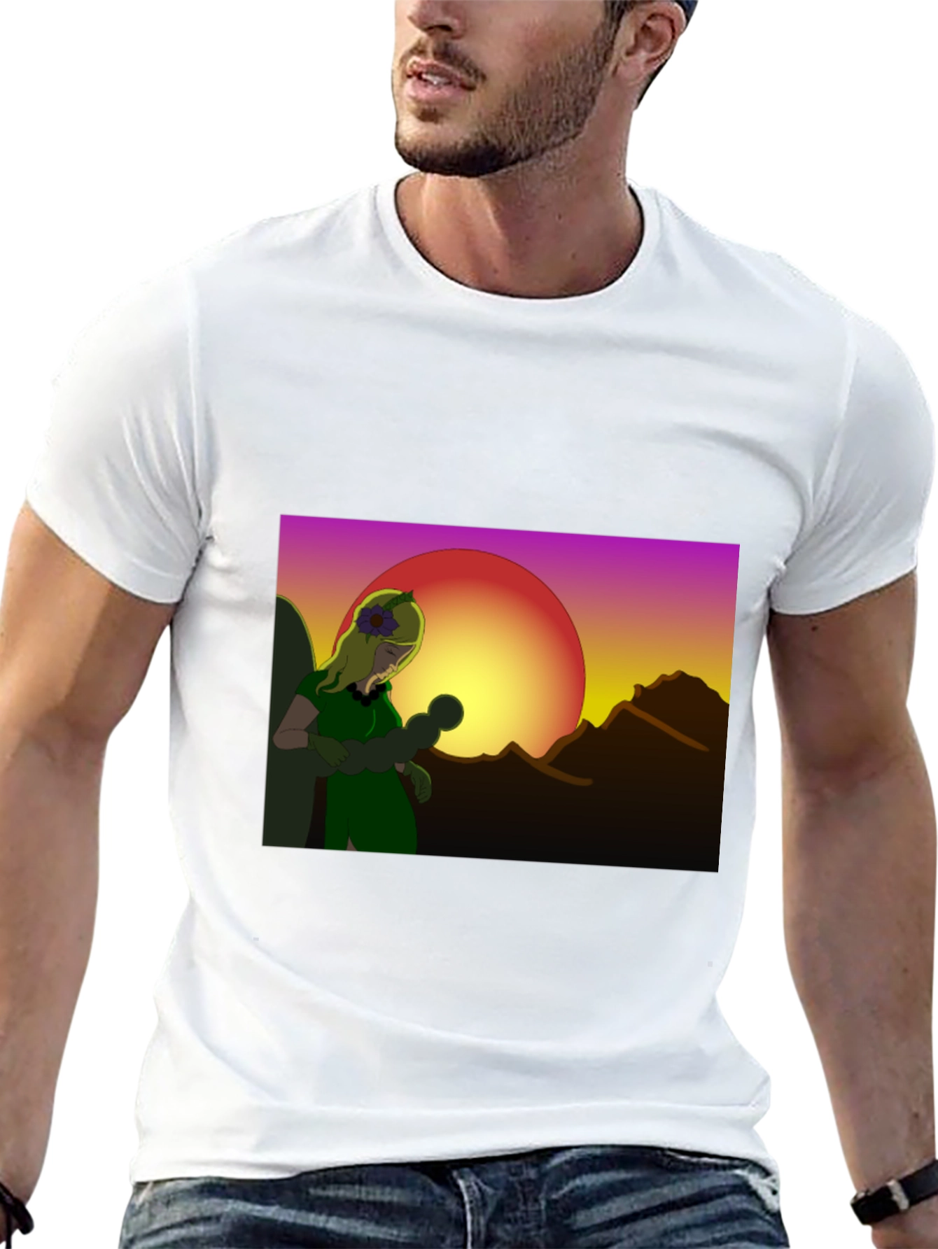 Sunset Mother & Child Tee