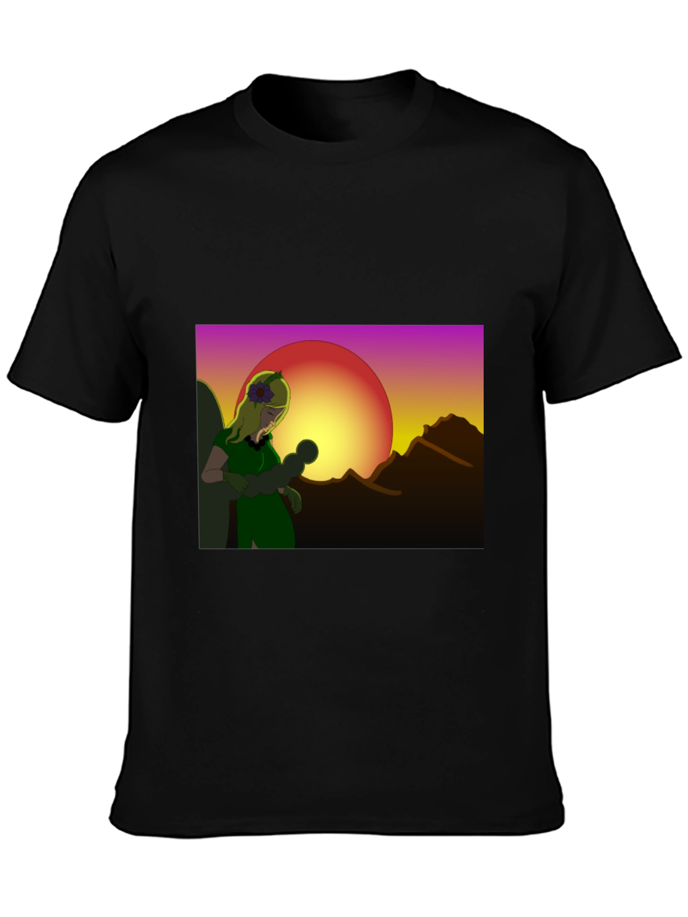 Sunset Mother & Child Tee