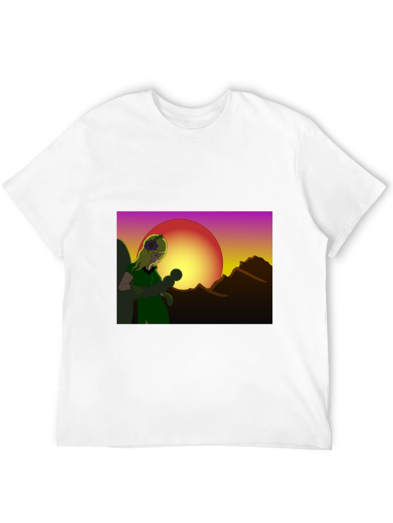 Sunset Mother & Child Tee