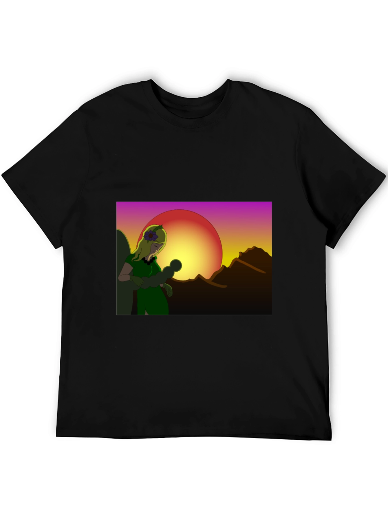 Sunset Mother & Child Tee
