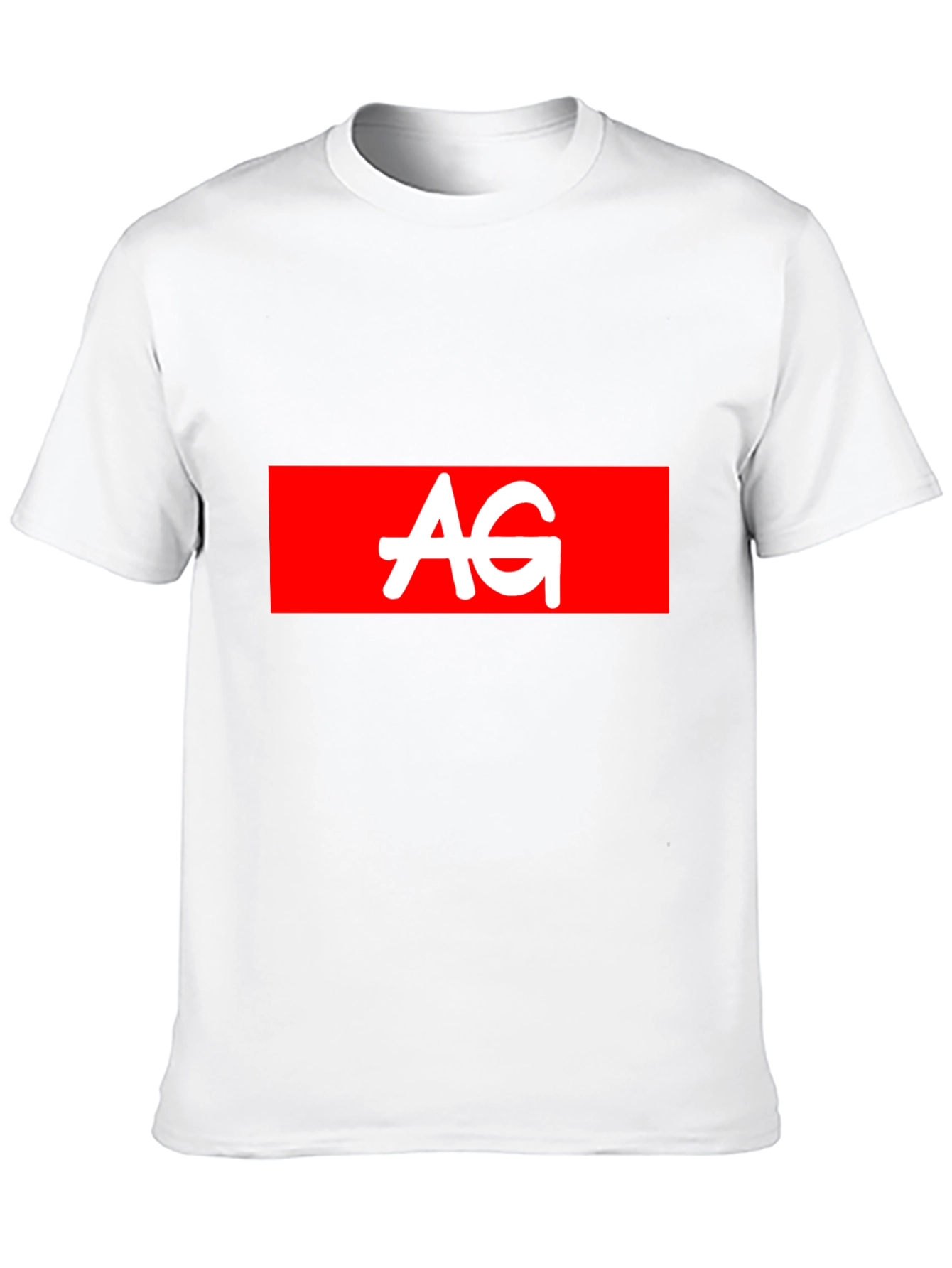 AG Logo Black Tee - Casual Style