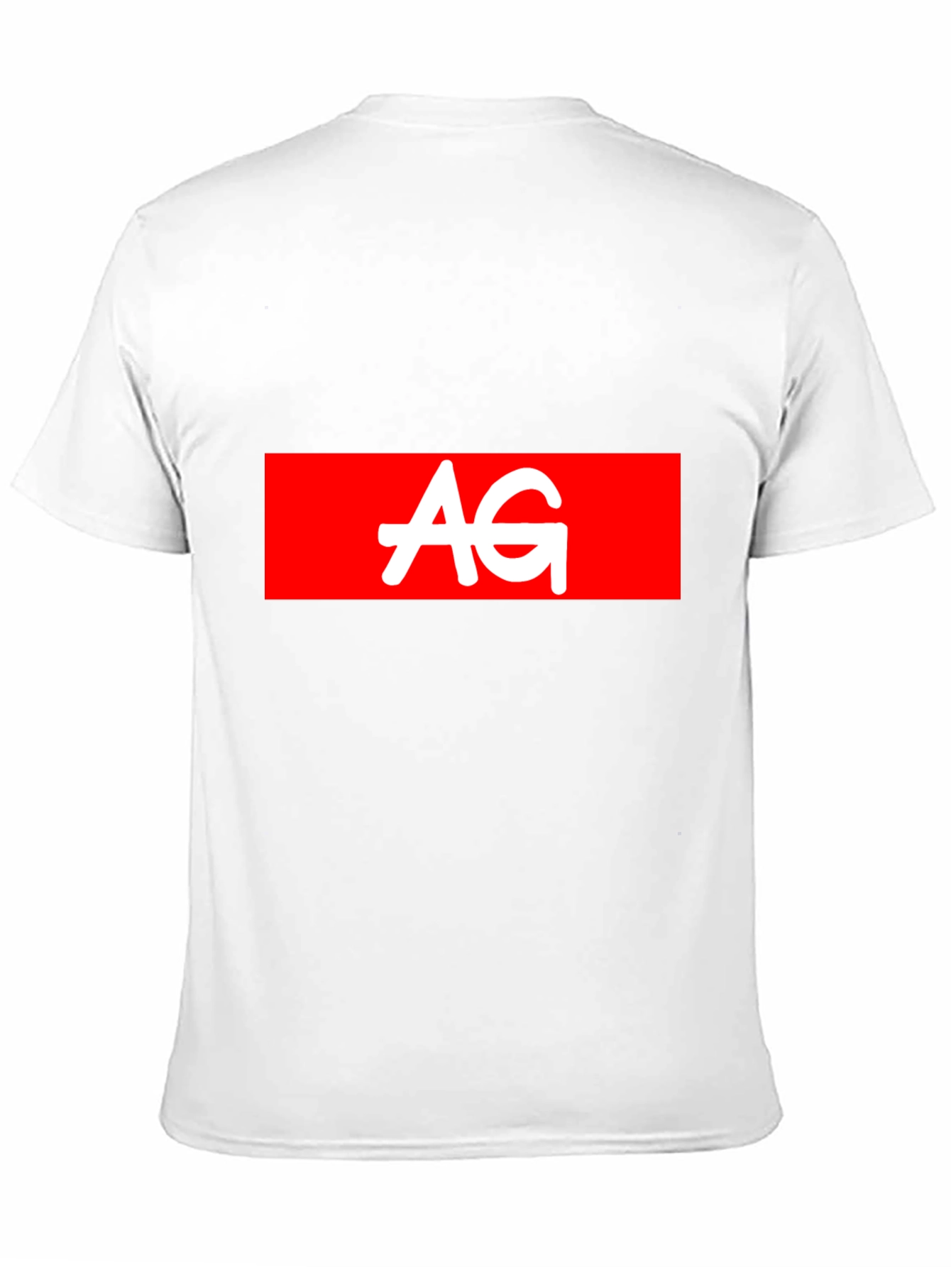 AG Logo Black Tee - Casual Style
