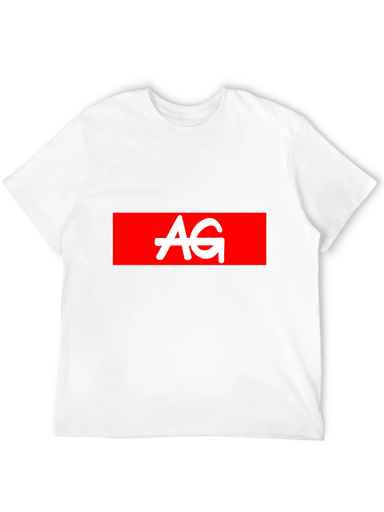 AG Logo Black Tee - Casual Style