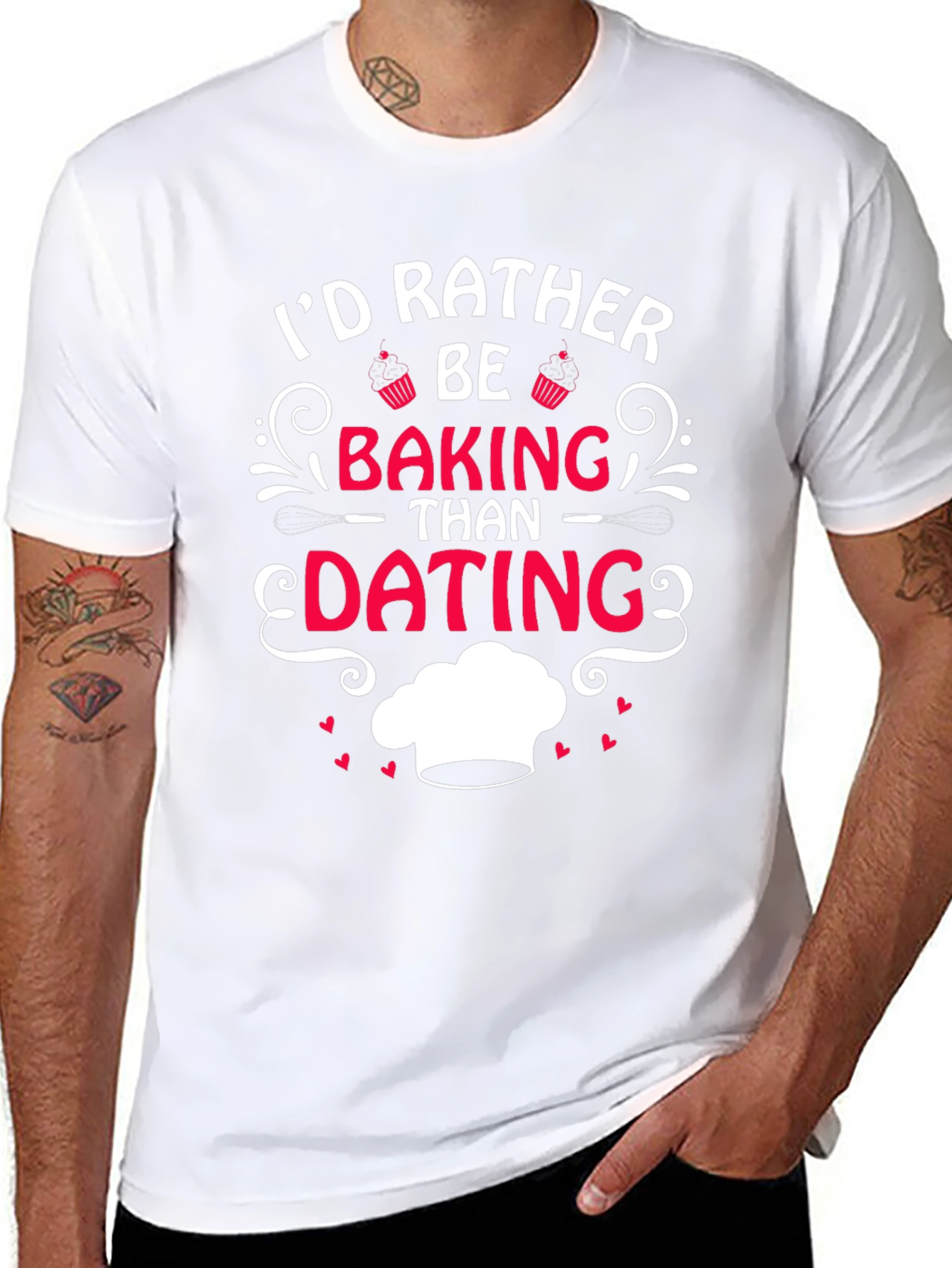 Baking Over Dating Tee