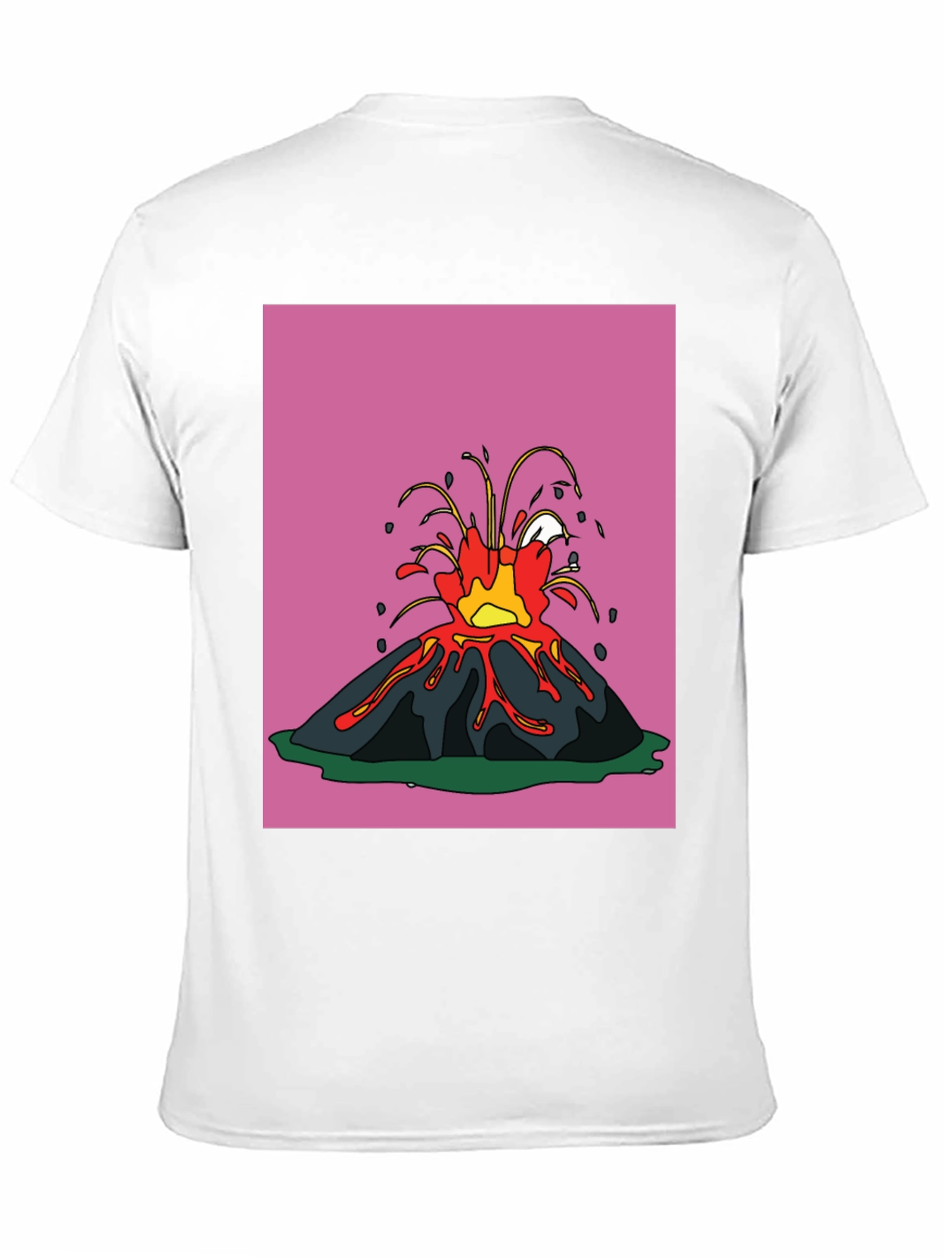 Volcano Graphic Tee - Erupting Style!
