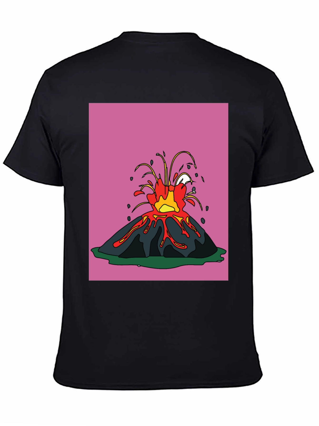 Volcano Graphic Tee - Erupting Style!